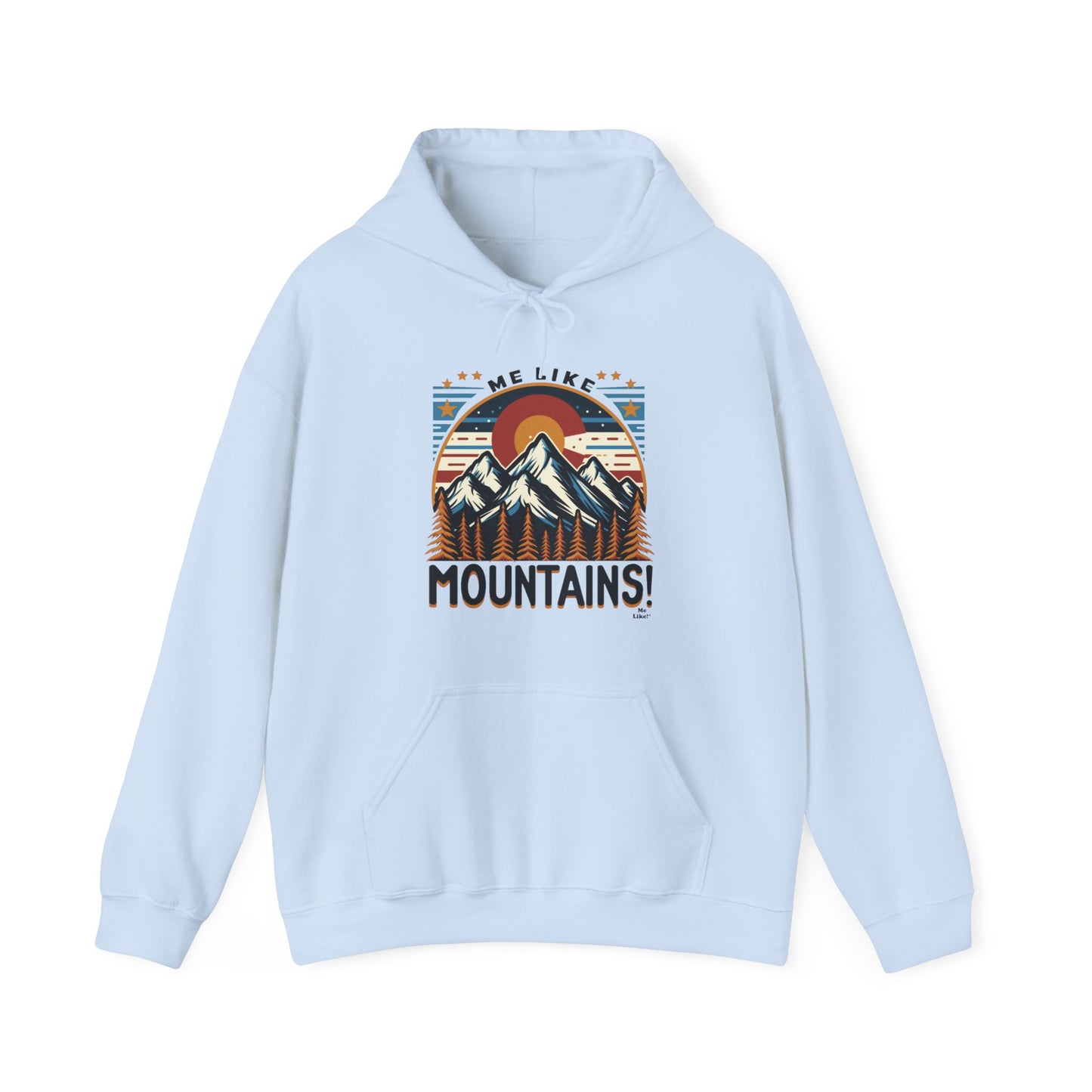 Me Like Mountains! - Unisex Heavy Blend™ Hooded Sweatshirt - (#5)