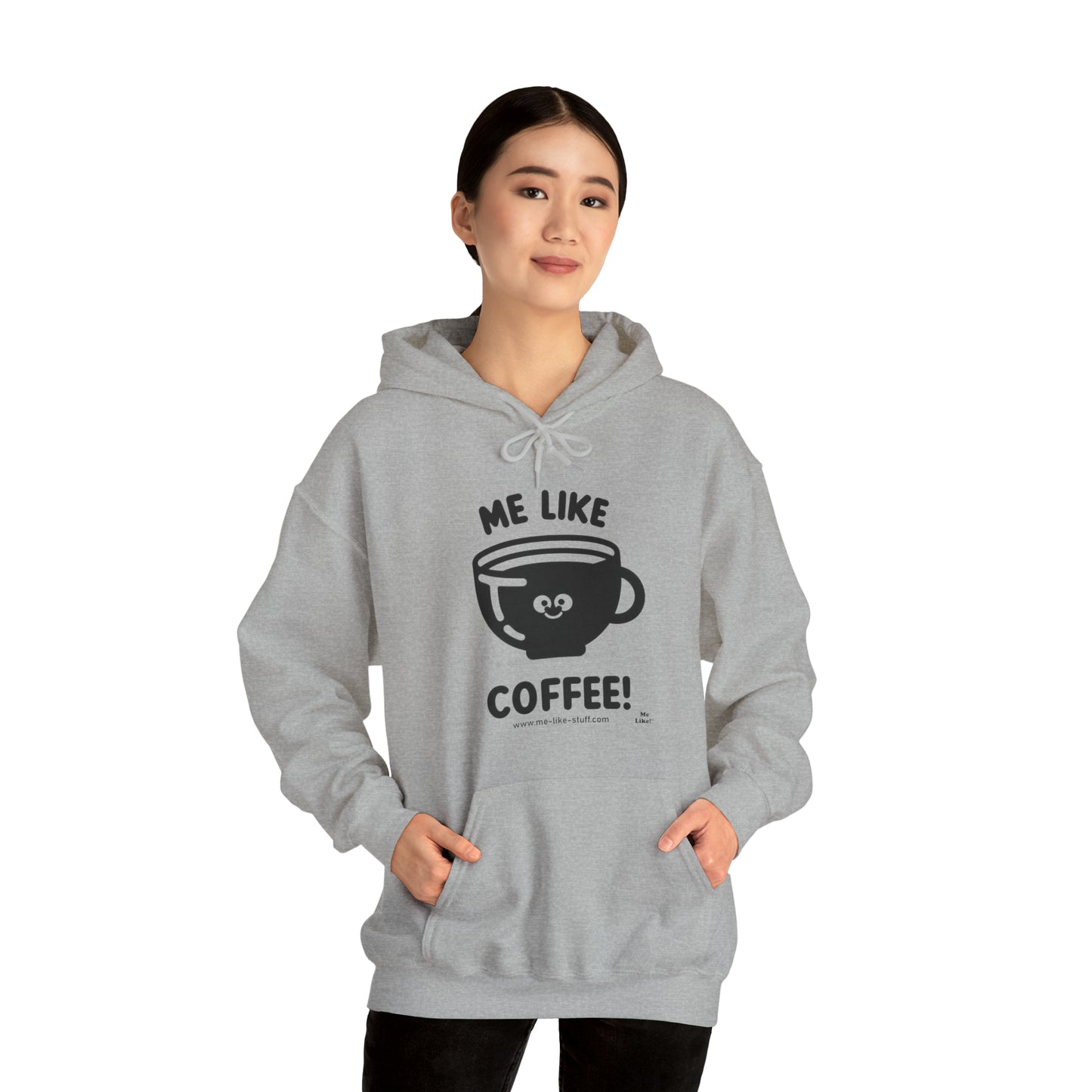 Unisex Heavy Blend™ Hooded Sweatshirt - Me Like Coffee! (#1)