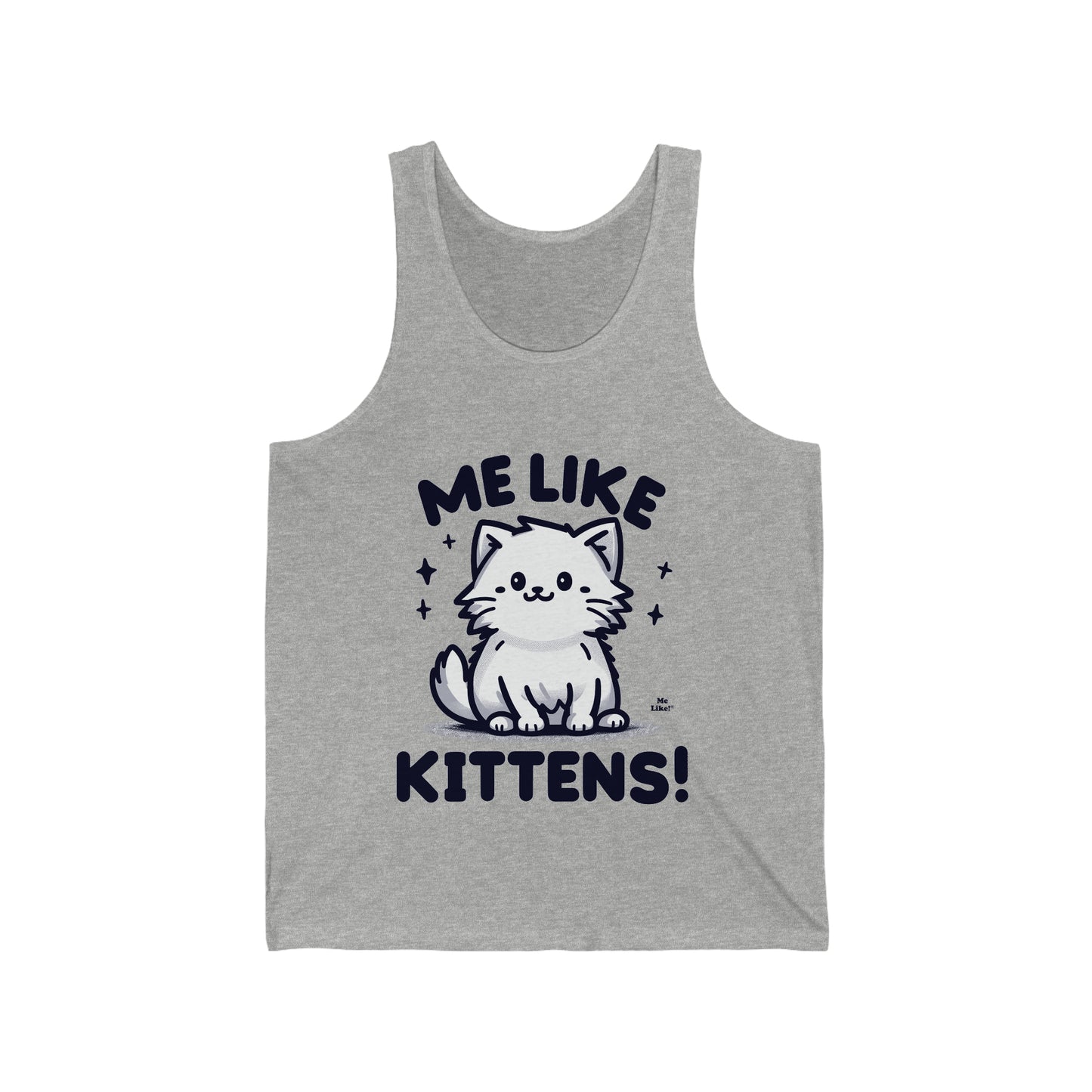Me Like Kittens! - Unisex Jersey Tank - (#1)
