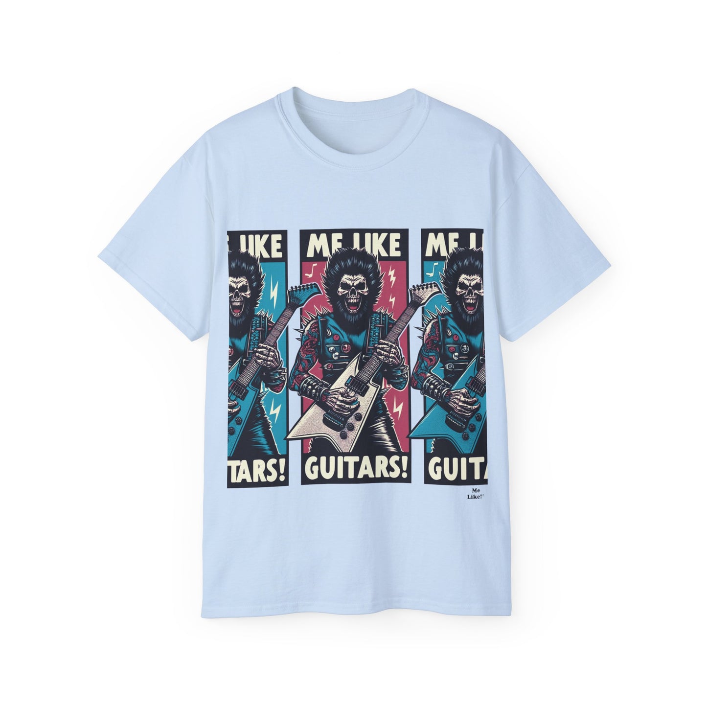 Me Like Guitars! - Unisex Ultra Cotton Tee - Heavy Metal #3