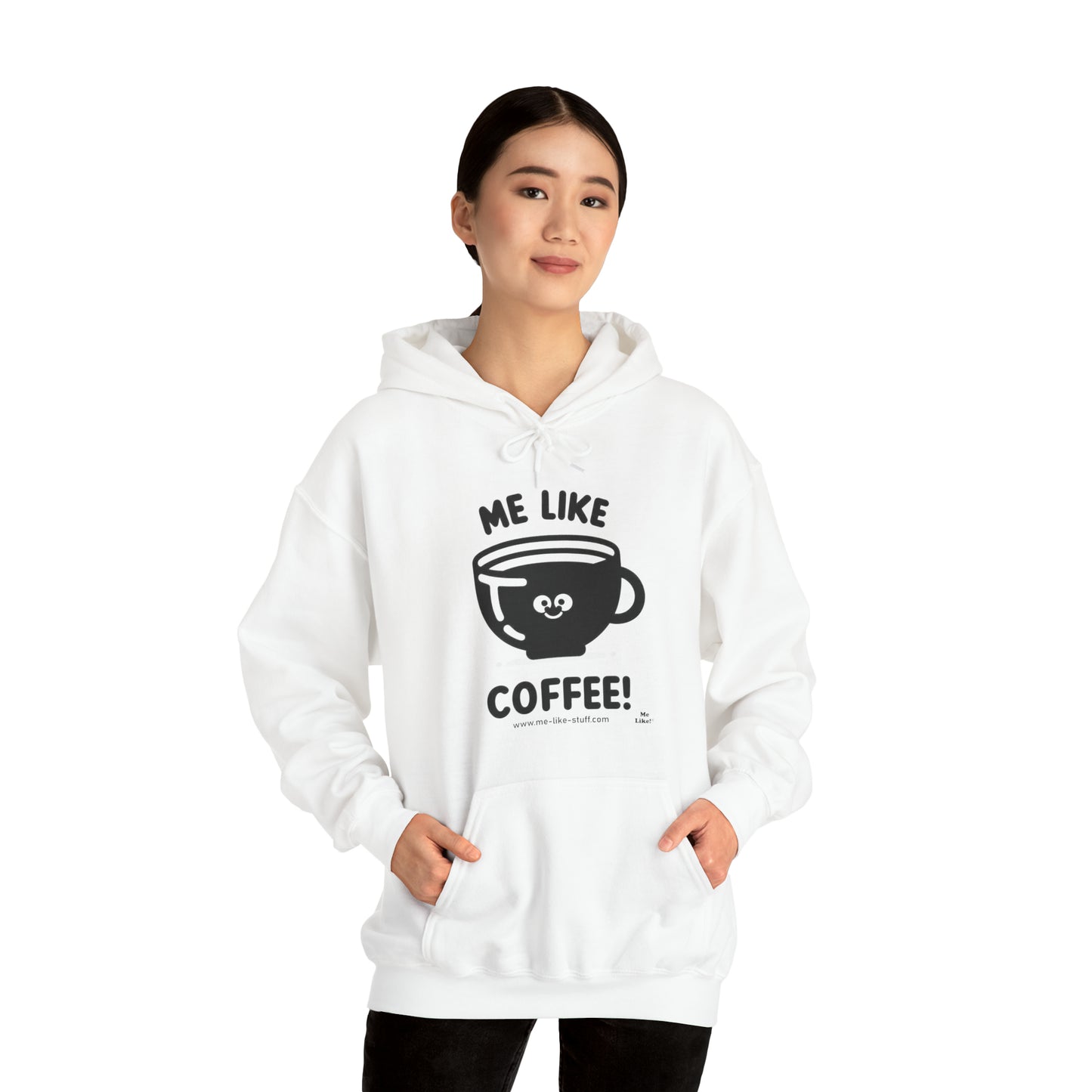 Unisex Heavy Blend™ Hooded Sweatshirt - Me Like Coffee! (#1)