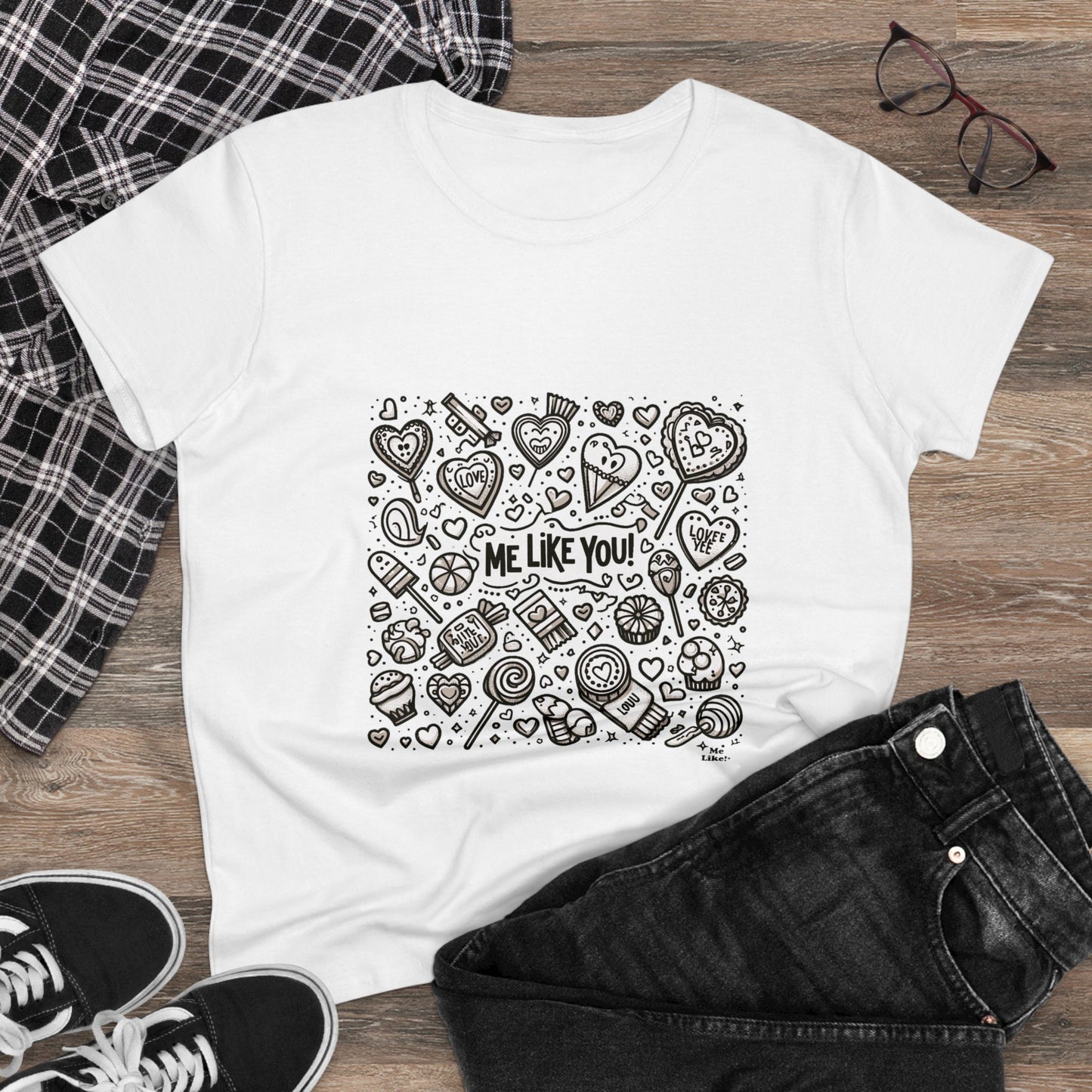 Me Like You! - Women's Heavy Cotton Tee - (Like You #3)