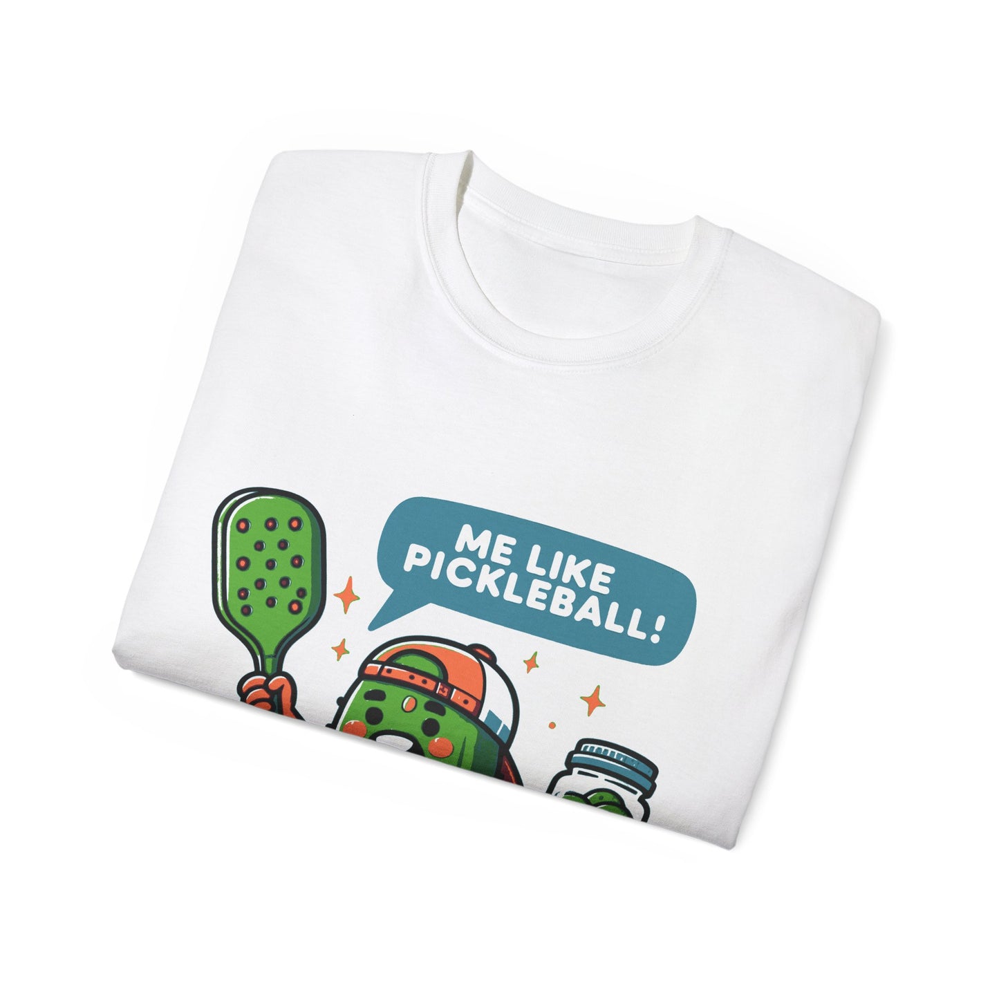 Me Like Pickleball! - Unisex Ultra Cotton Tee - (Pickleball #2)