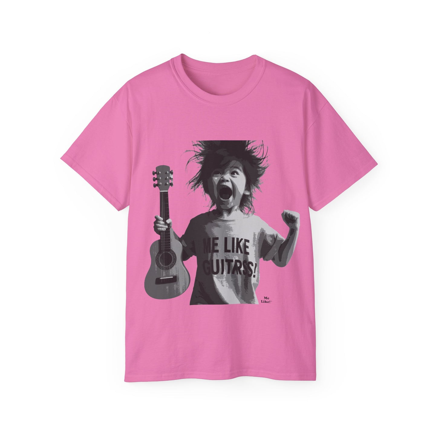 Me Like Guitars! - Unisex Ultra Cotton Tee - Punk #1