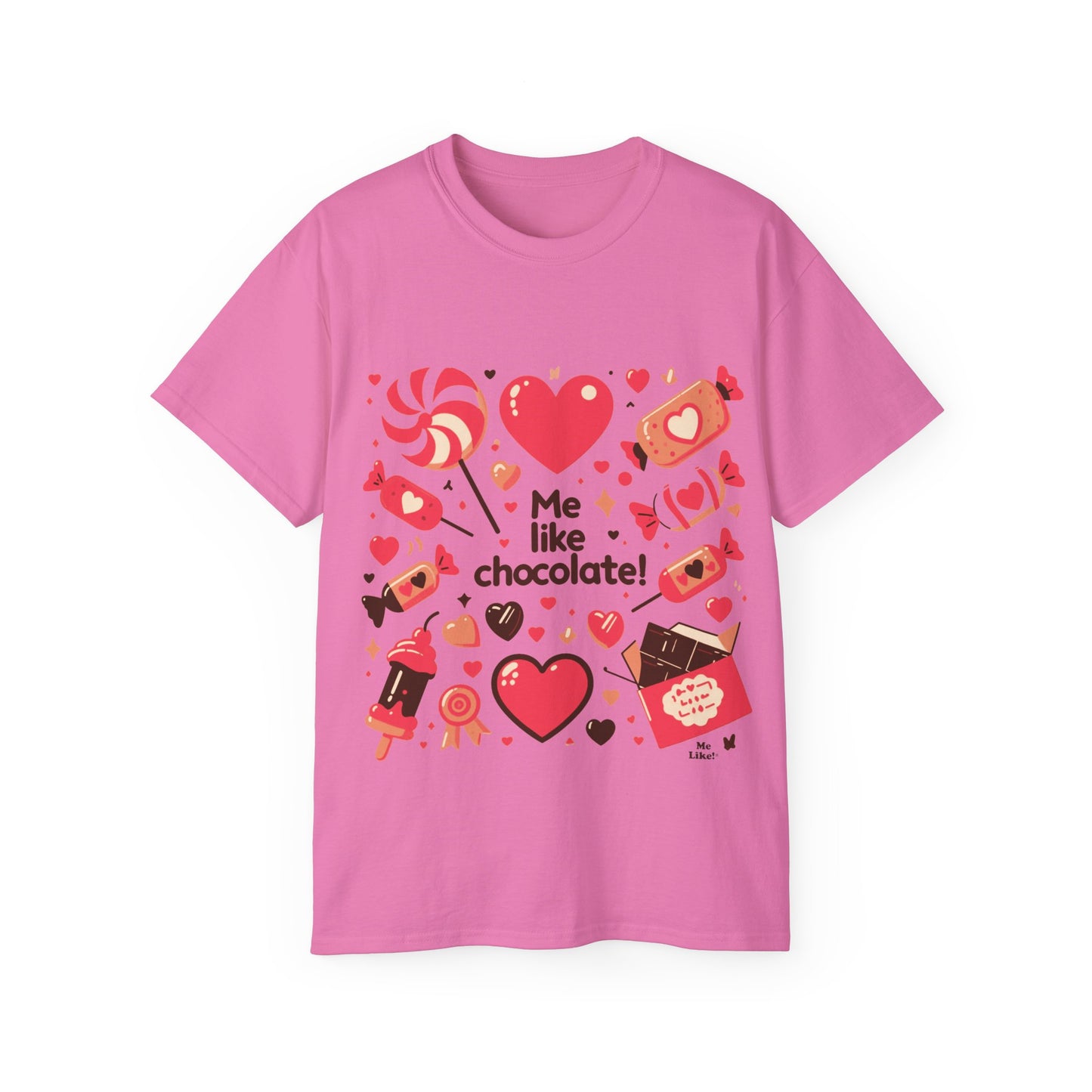 Me Like Chocolate - Unisex Ultra Cotton Tee - (Chocolate #2)