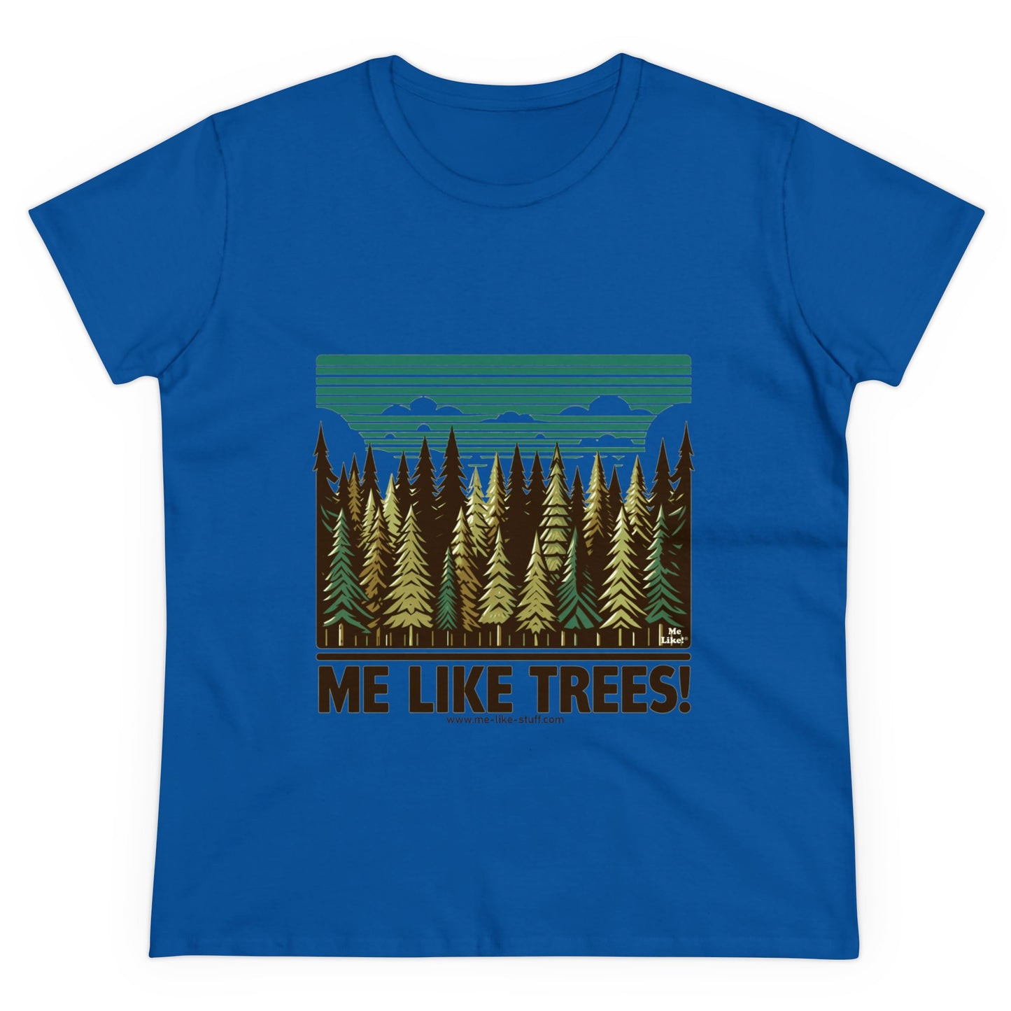 Women's Heavy Cotton Tee - Me Like Trees! (#5)