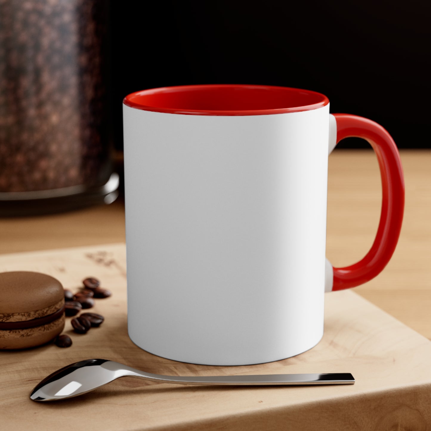 Accent Coffee Mug, 11oz - Me Like Bikes! (Mountain Bike #2)