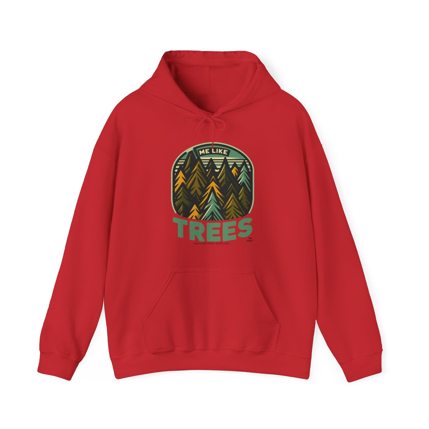 Unisex Heavy Blend™ Hooded Sweatshirt - Me Like Trees! (#4)