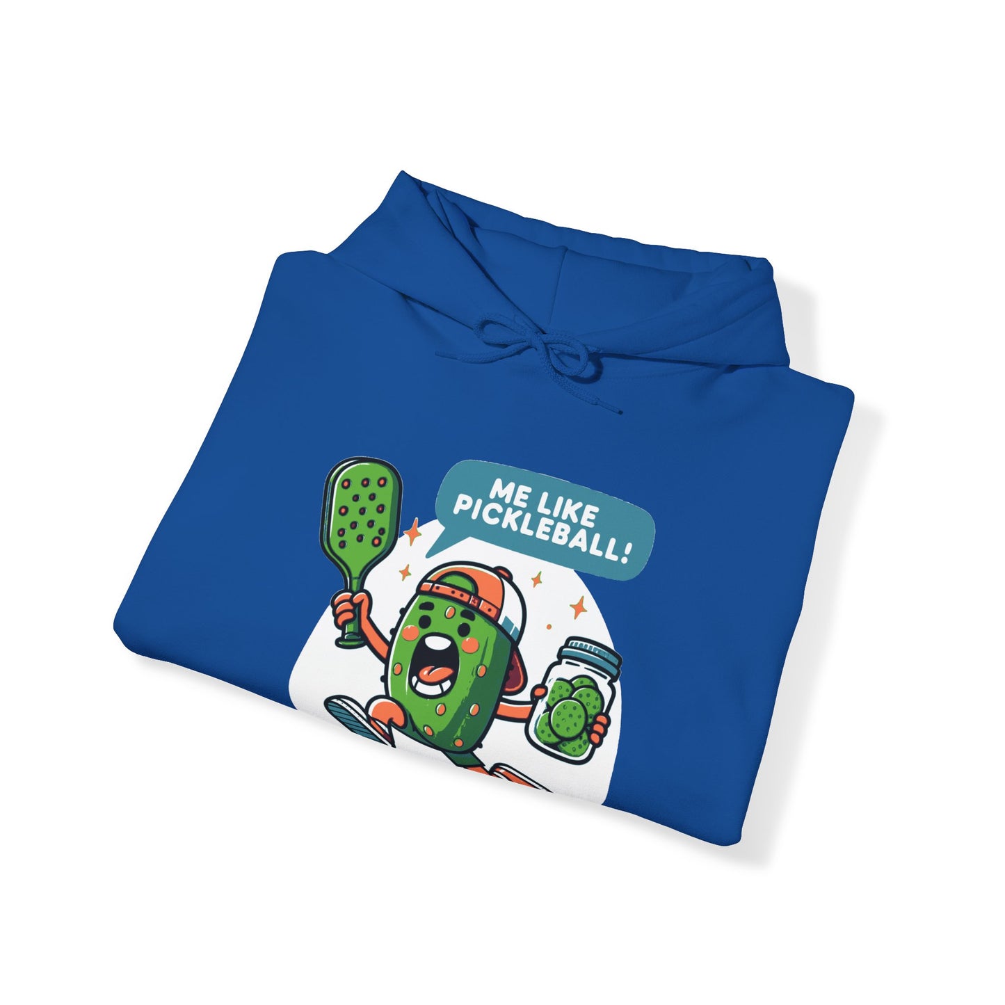 Me Like Pickleball! - Unisex Hooded Sweatshirt - (Pickleball #2)