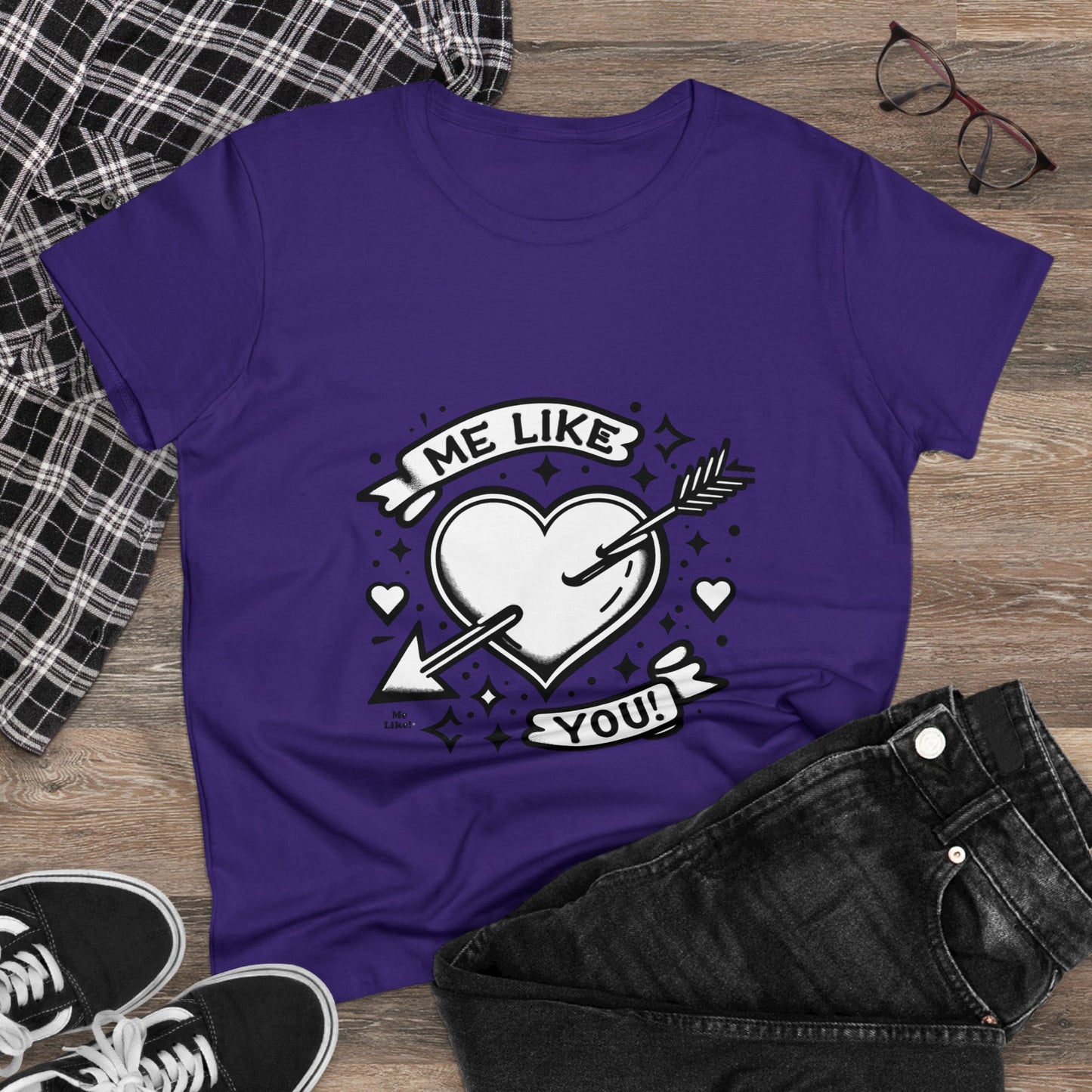 Me Like You! - Women's Heavy Cotton Tee - (Like You #1)