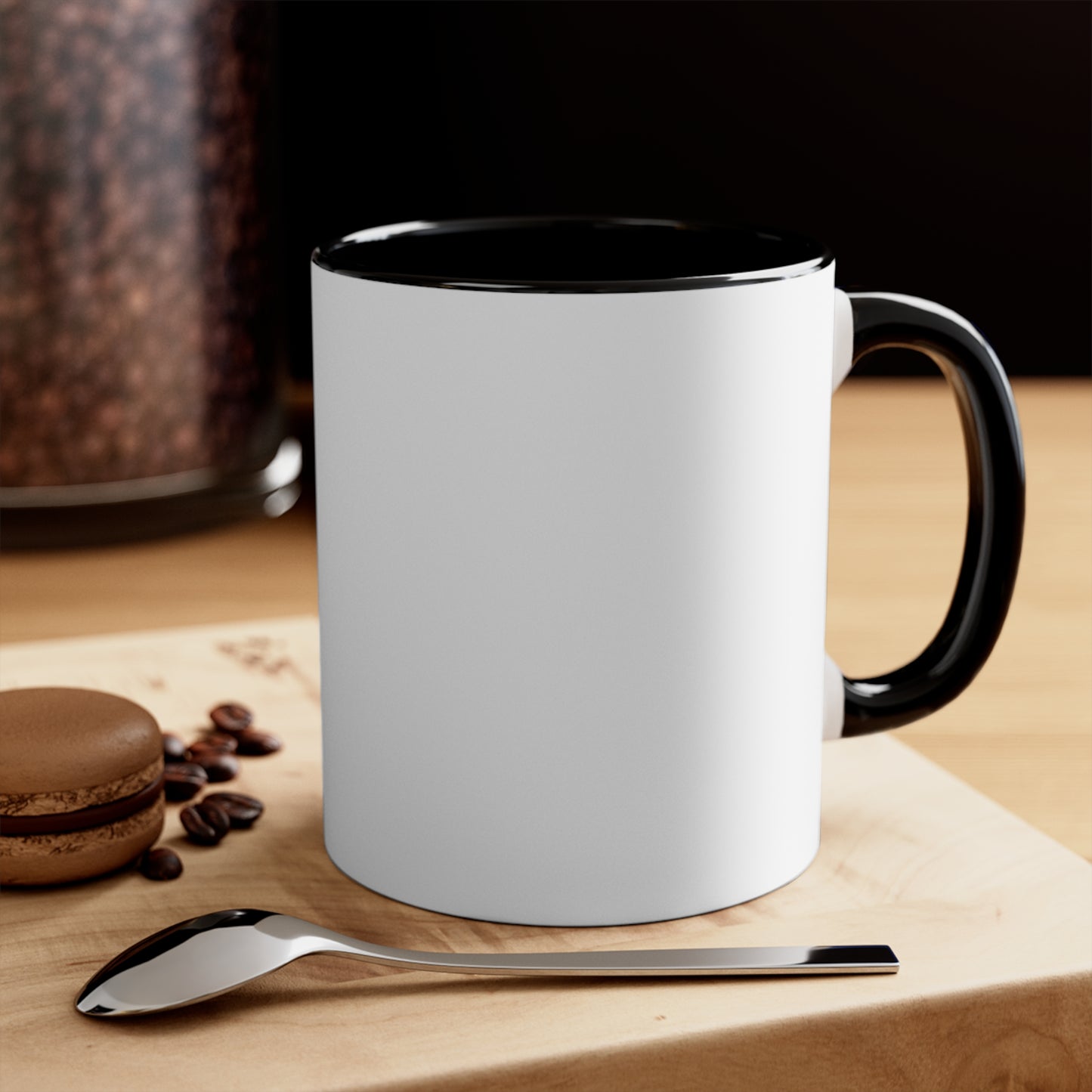 Accent Coffee Mug, 11oz - Me Like Bikes! (Mountain Bike #2)