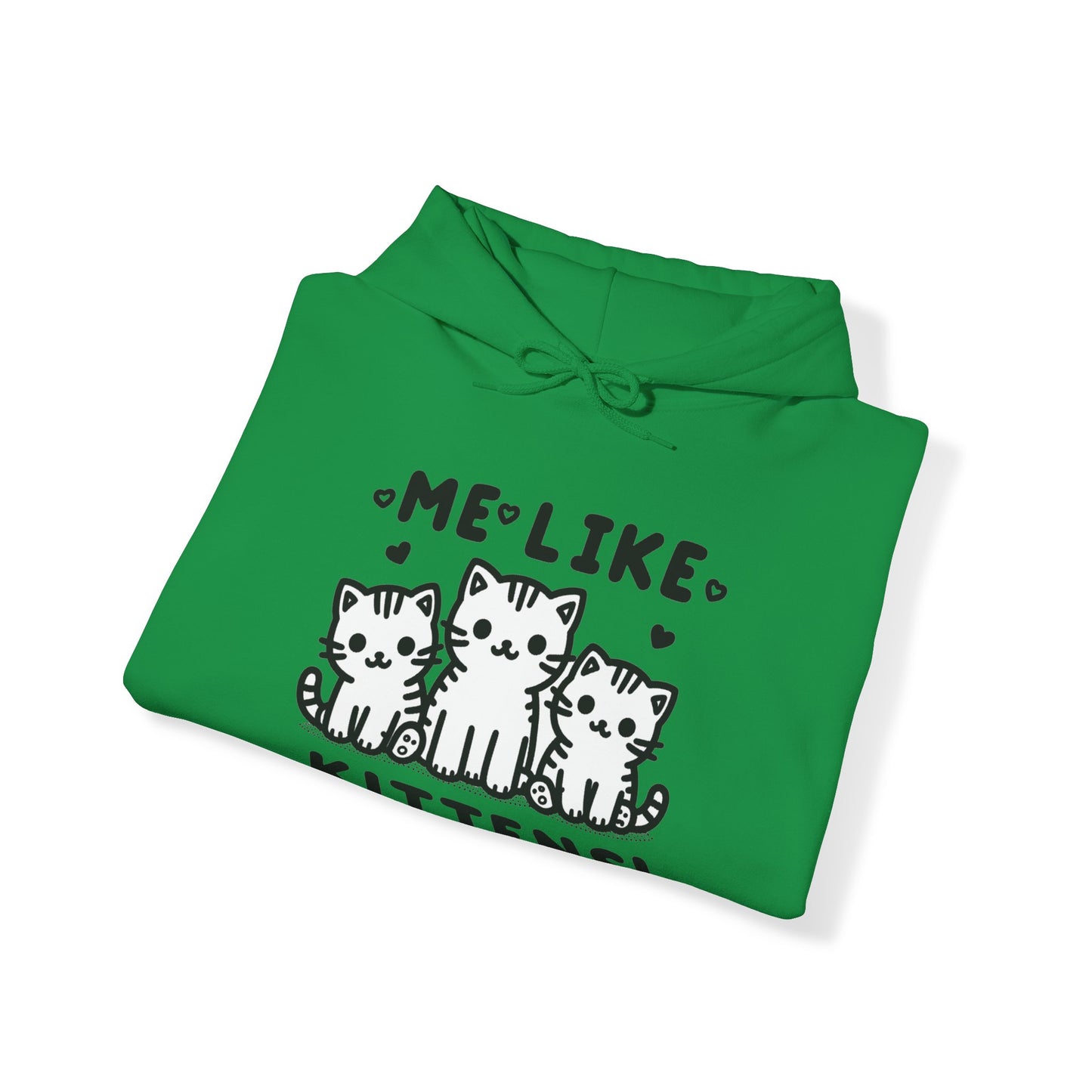 Me Like Kittens! - Unisex Heavy Blend™ Hooded Sweatshirt - (#2)