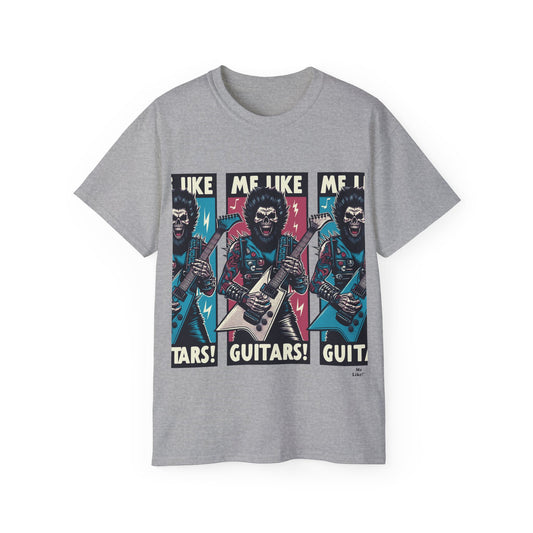 Me Like Guitars! - Unisex Ultra Cotton Tee - Heavy Metal #3