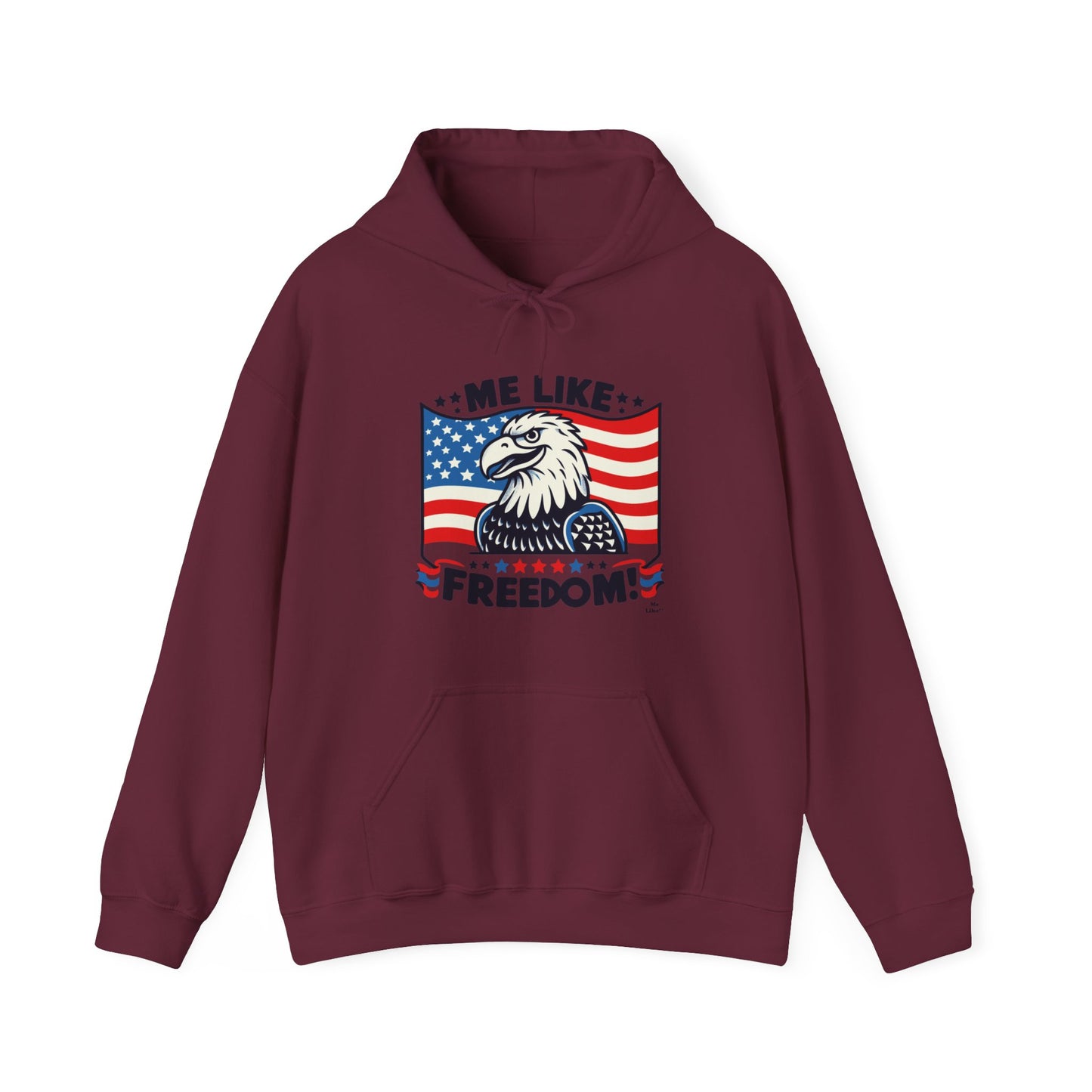 Me Like Freedom! - Unisex Heavy Blend™ Hooded Sweatshirt - (Freedom #4)