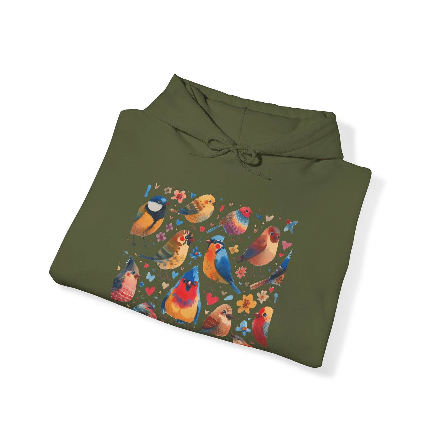 Me Like Birds! - Unisex Hooded Sweatshirt - (Birds #1)