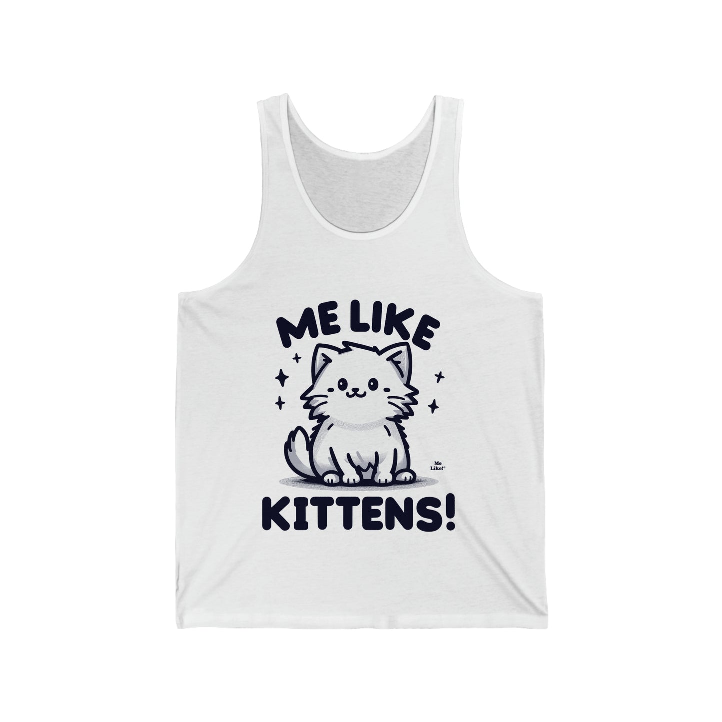 Me Like Kittens! - Unisex Jersey Tank - (#1)