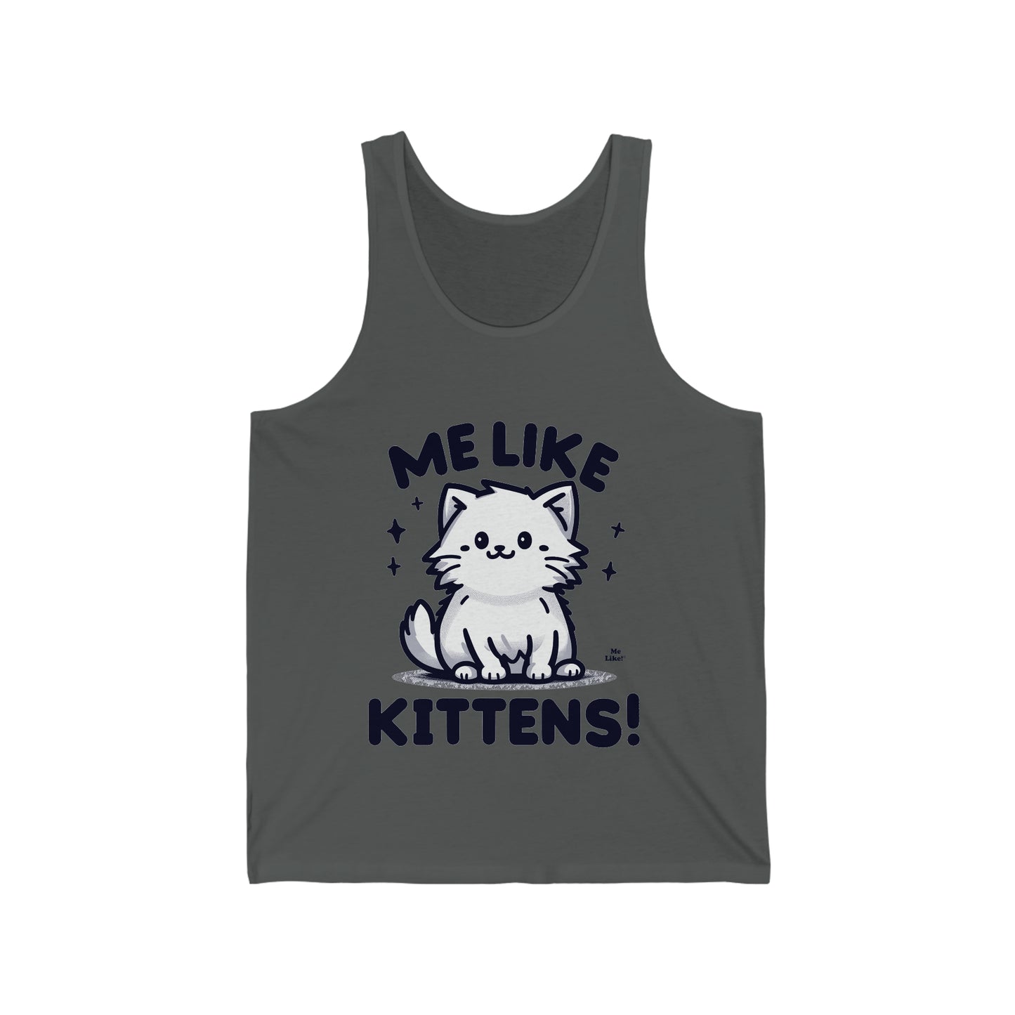 Me Like Kittens! - Unisex Jersey Tank - (#1)