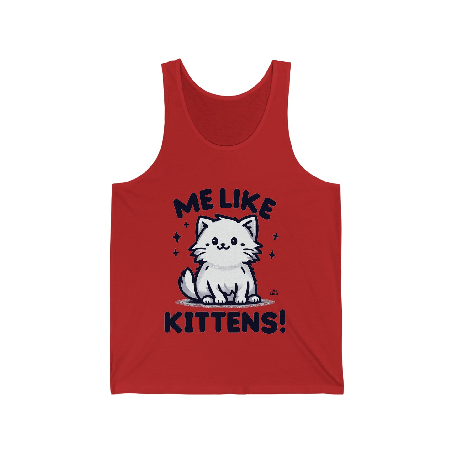 Me Like Kittens! - Unisex Jersey Tank - (#1)