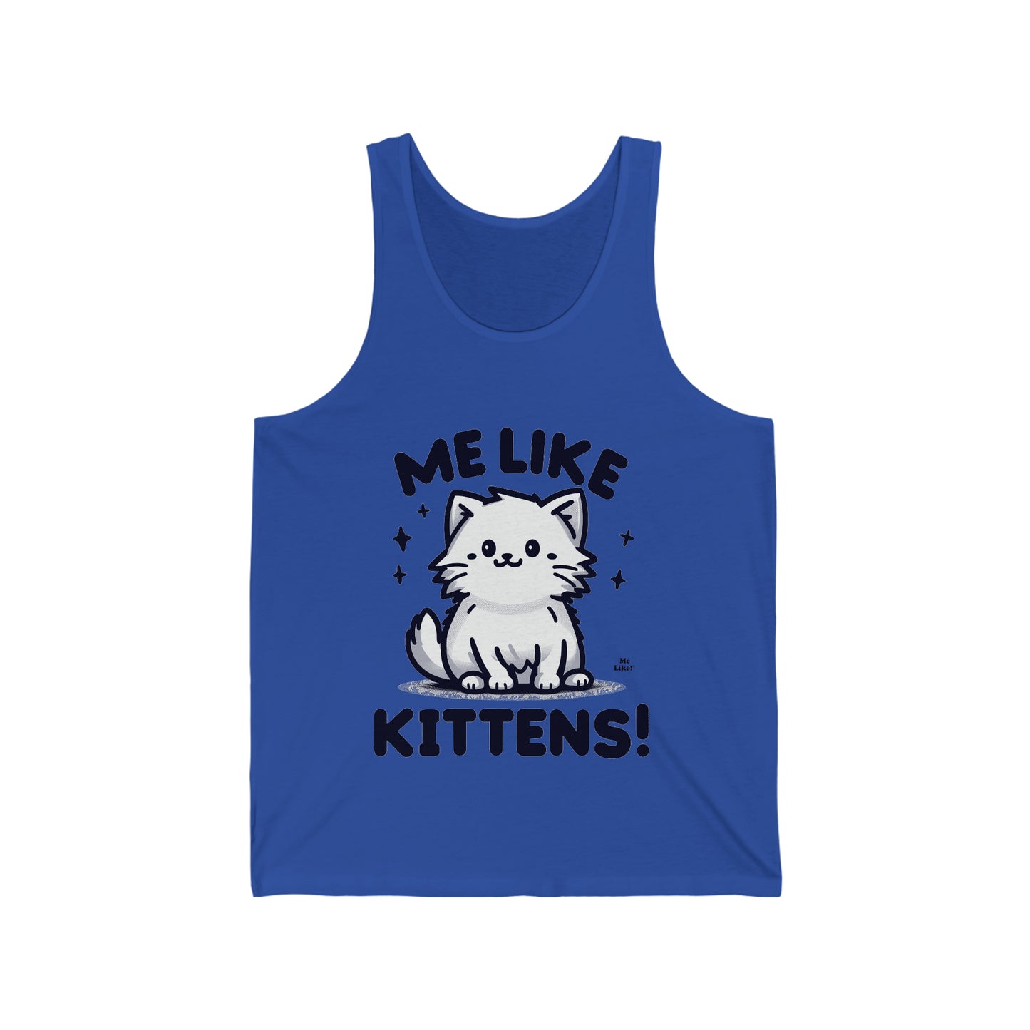 Me Like Kittens! - Unisex Jersey Tank - (#1)