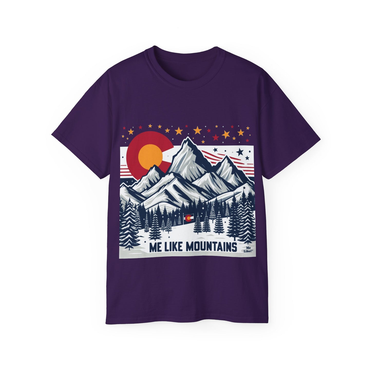 Me Like Mountains! - Unisex Ultra Cotton Tee - (Mountains #6)