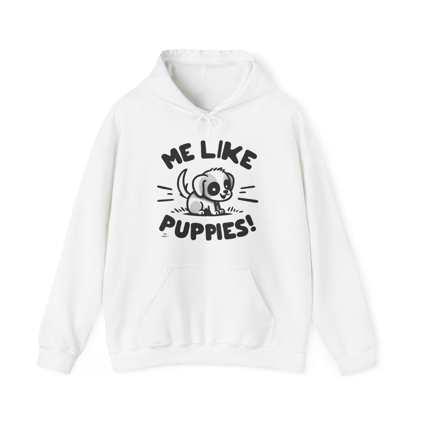 Me Like Puppies! - Unisex Heavy Blend™ Hooded Sweatshirt - (#2)