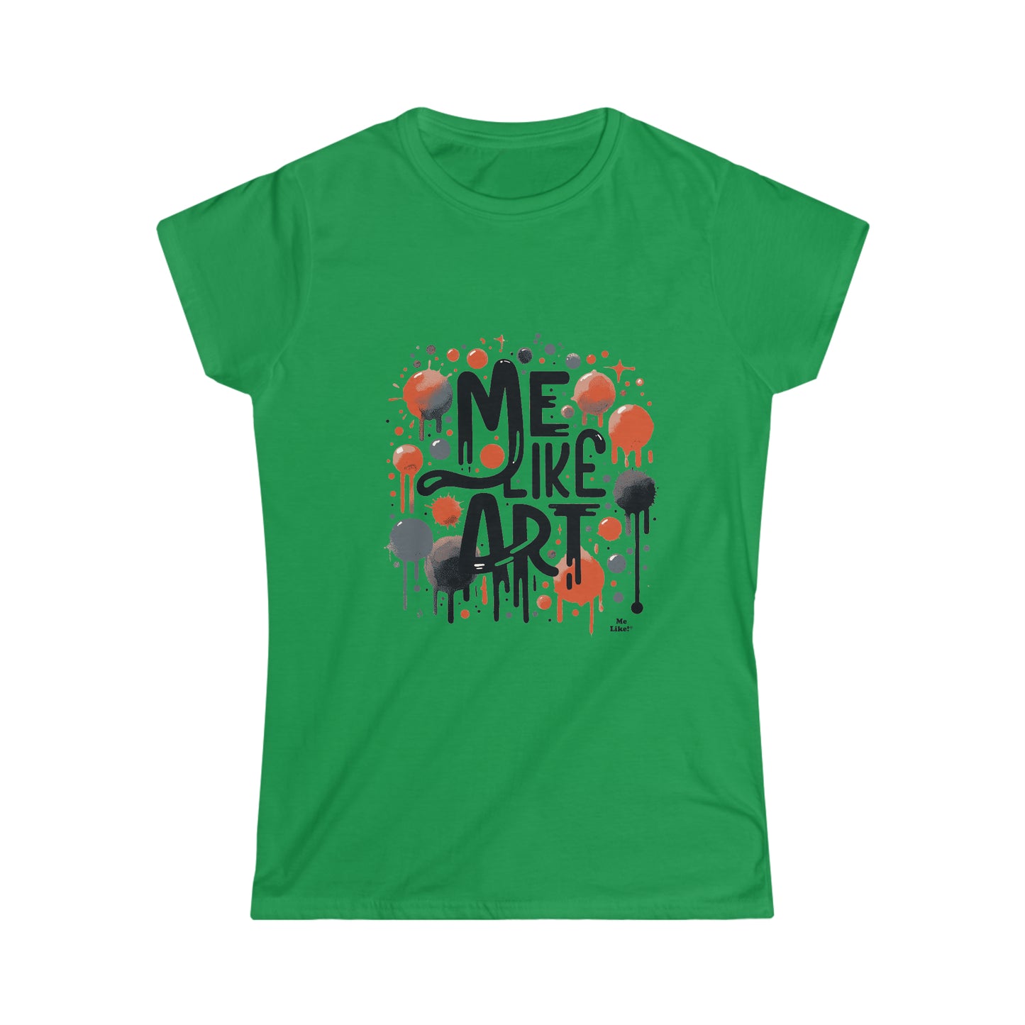 Me Like Art! - Women's Softstyle Tee -  (Art #2)