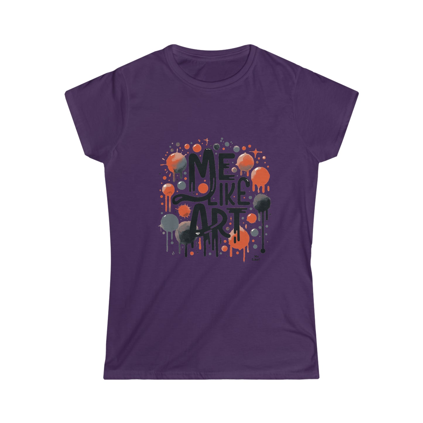 Me Like Art! - Women's Softstyle Tee -  (Art #2)