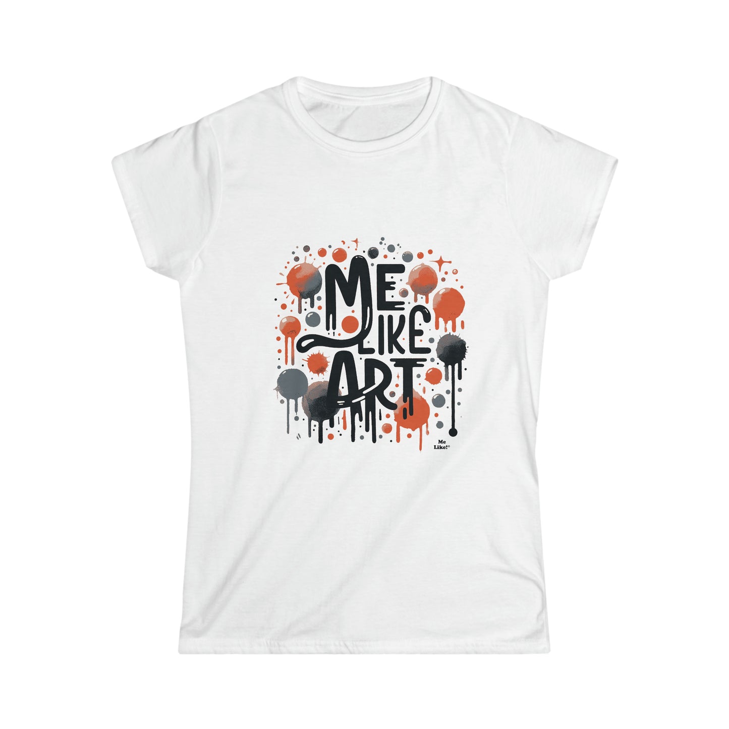 Me Like Art! - Women's Softstyle Tee -  (Art #2)