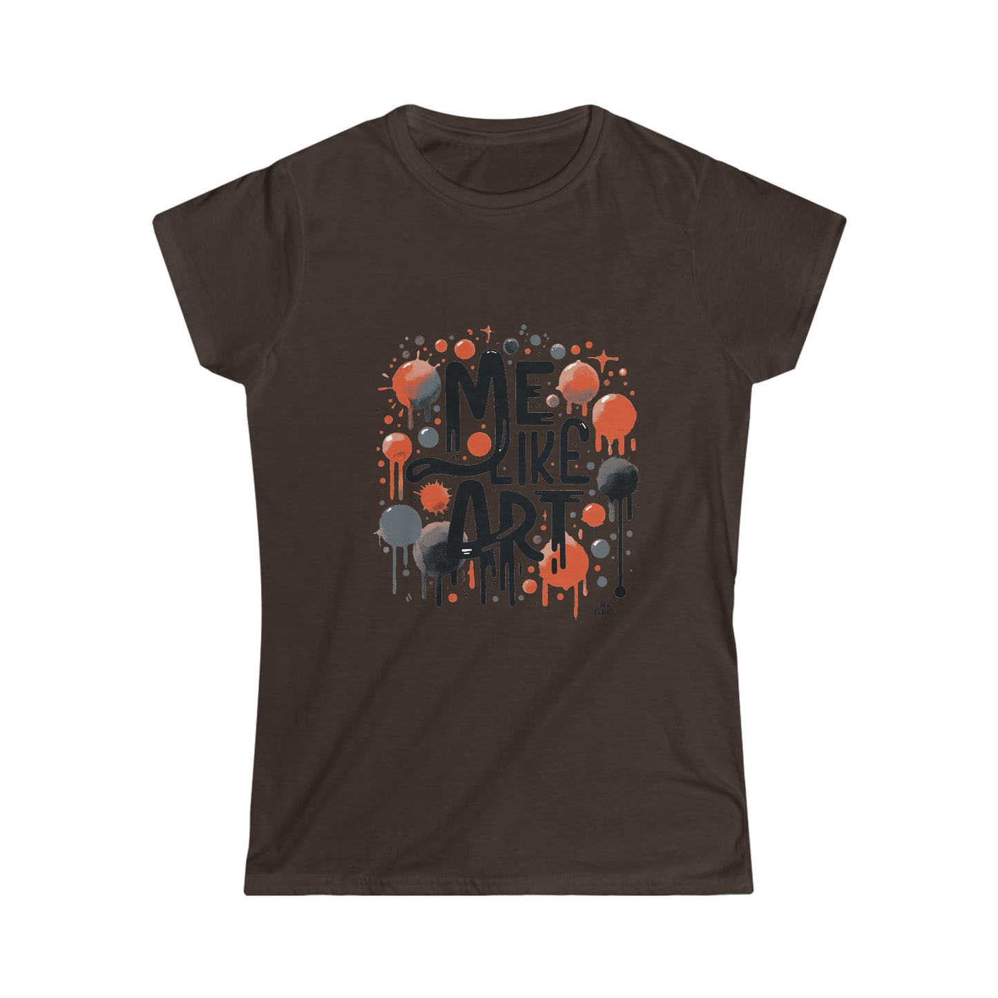 Me Like Art! - Women's Softstyle Tee -  (Art #2)