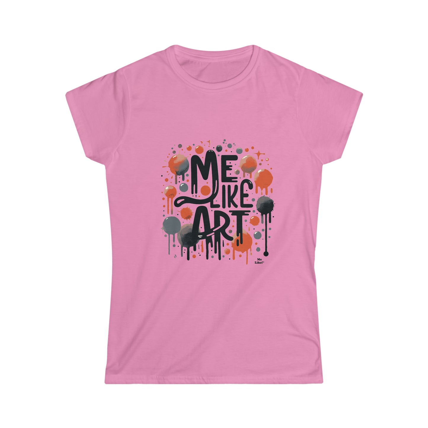 Me Like Art! - Women's Softstyle Tee -  (Art #2)