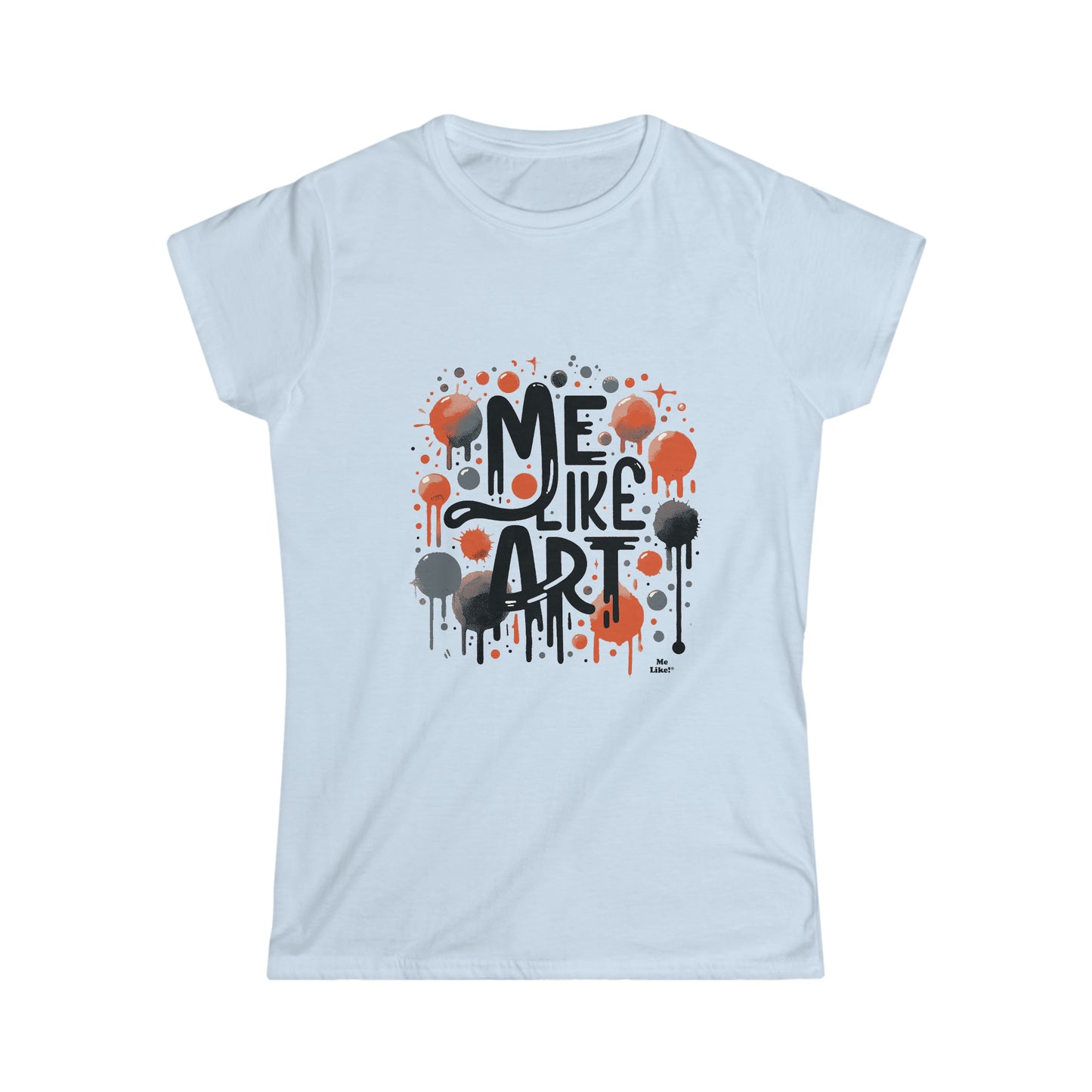 Me Like Art! - Women's Softstyle Tee -  (Art #2)