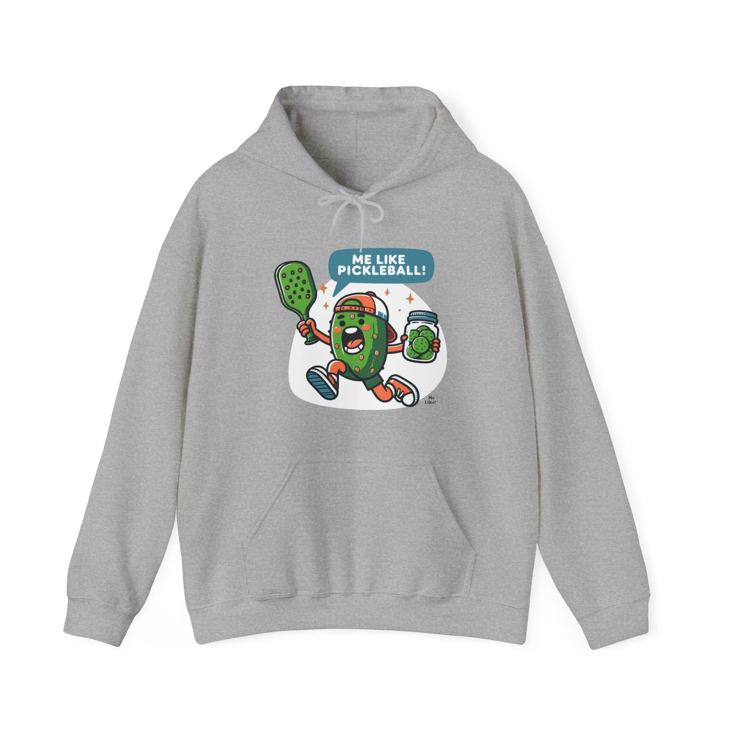 Me Like Pickleball! - Unisex Hooded Sweatshirt - (Pickleball #2)