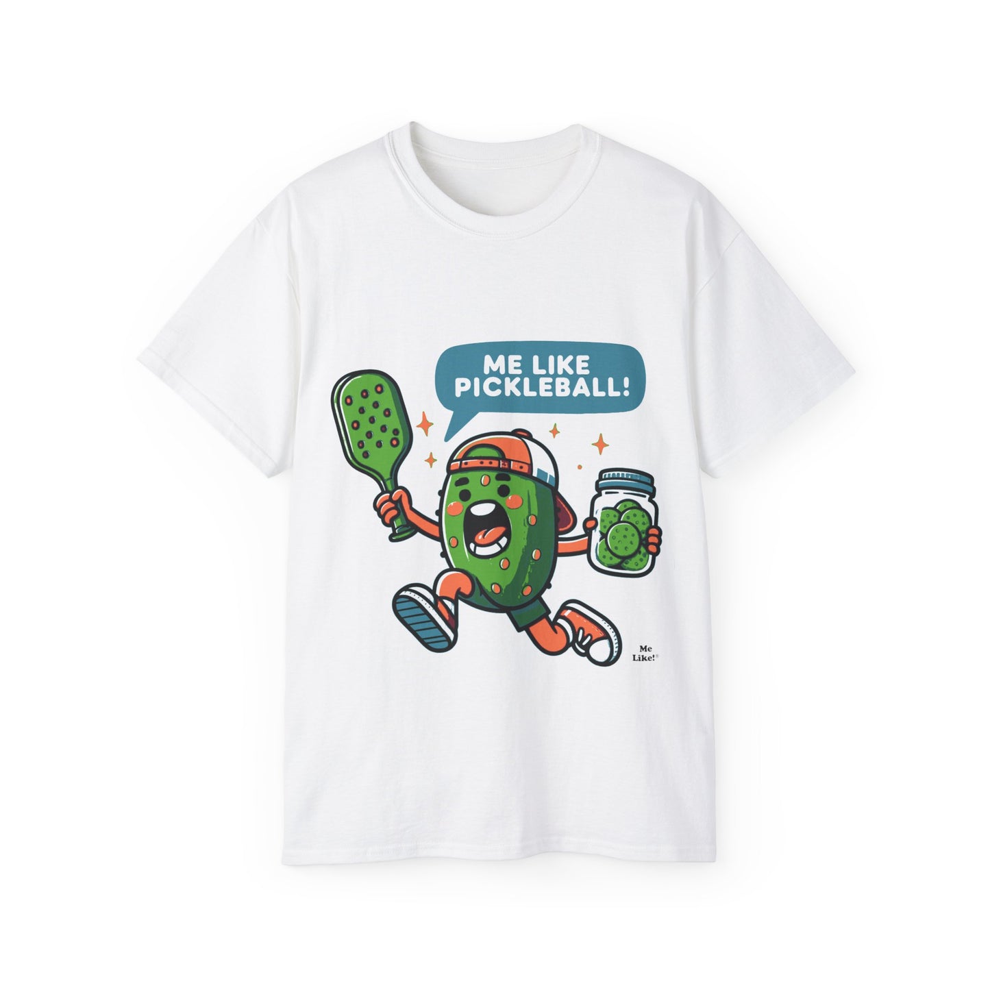 Me Like Pickleball! - Unisex Ultra Cotton Tee - (Pickleball #2)