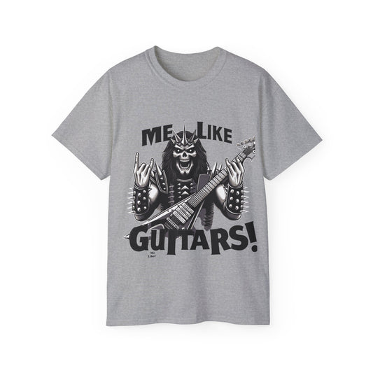 Me Like Guitars! - Unisex Ultra Cotton Tee - Heavy Metal #1