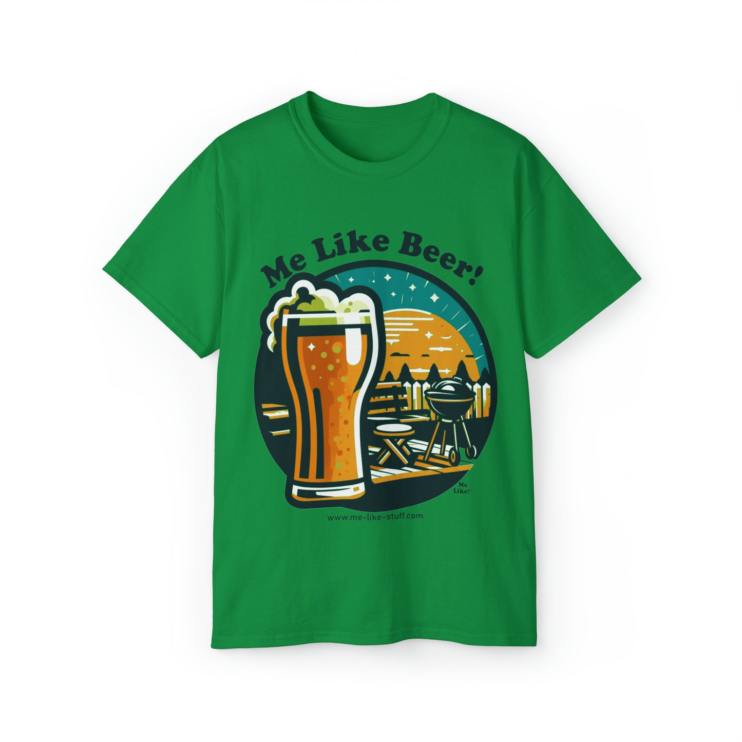 Unisex Ultra Cotton Tee - Me Like Beer! (#2)