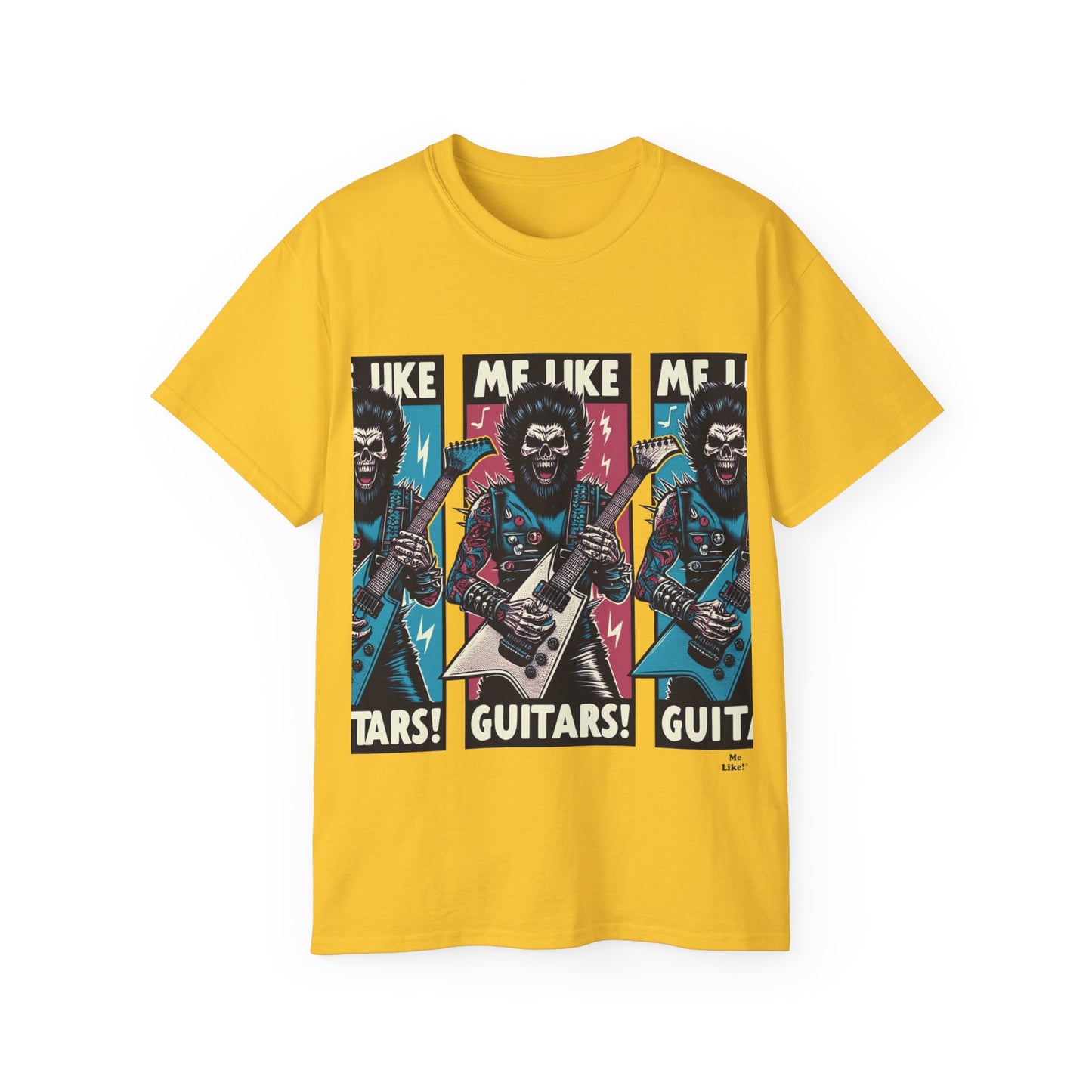 Me Like Guitars! - Unisex Ultra Cotton Tee - Heavy Metal #3