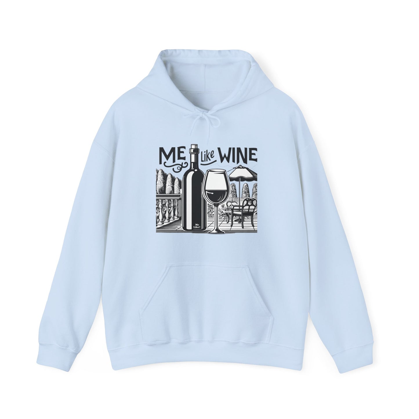 Unisex Heavy Blend™ Hooded Sweatshirt - Me Like Wine! (#3)