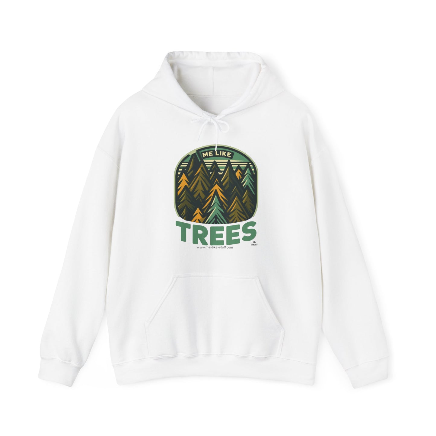 Unisex Heavy Blend™ Hooded Sweatshirt - Me Like Trees! (#4)