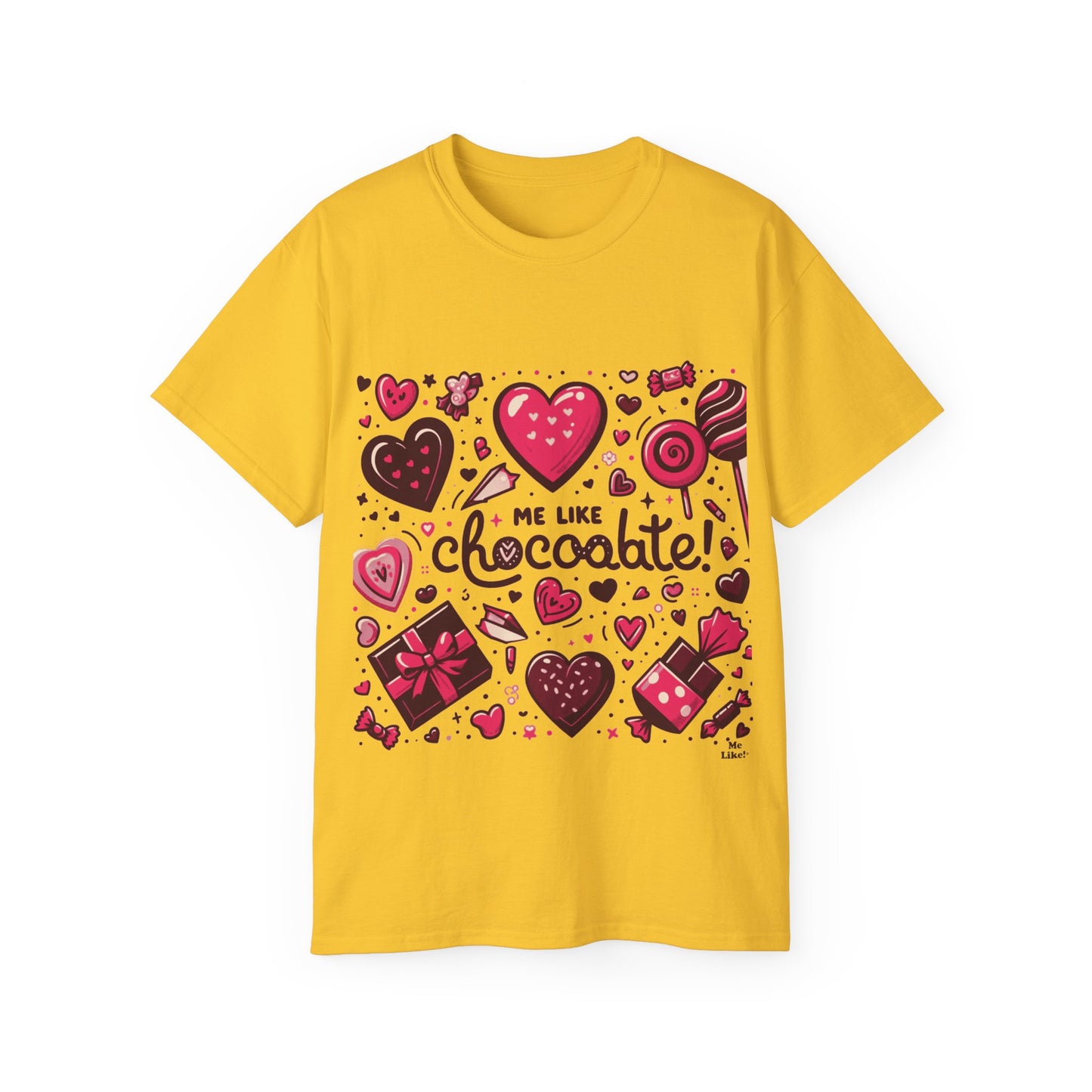 Me Like Chocolate - Unisex Ultra Cotton Tee - (Chocolate #1)