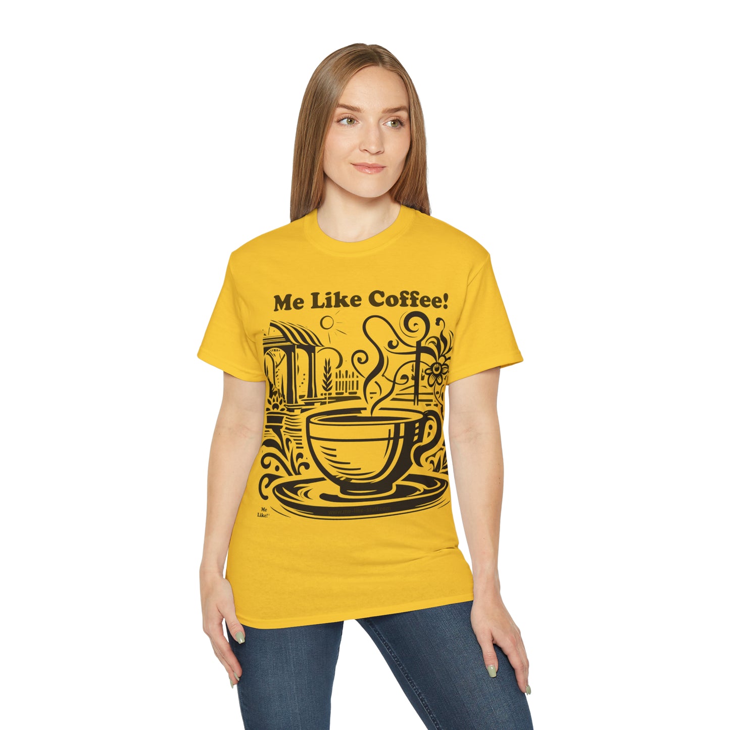 Unisex Ultra Cotton Tee - Me Like Coffee! (#3)