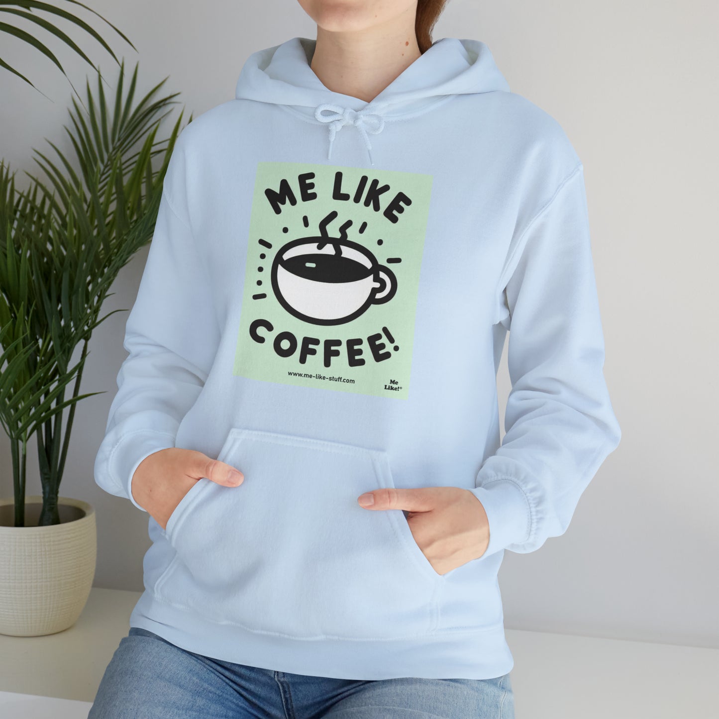 Unisex Heavy Blend™ Hooded Sweatshirt - Me Like Coffee! (#2)