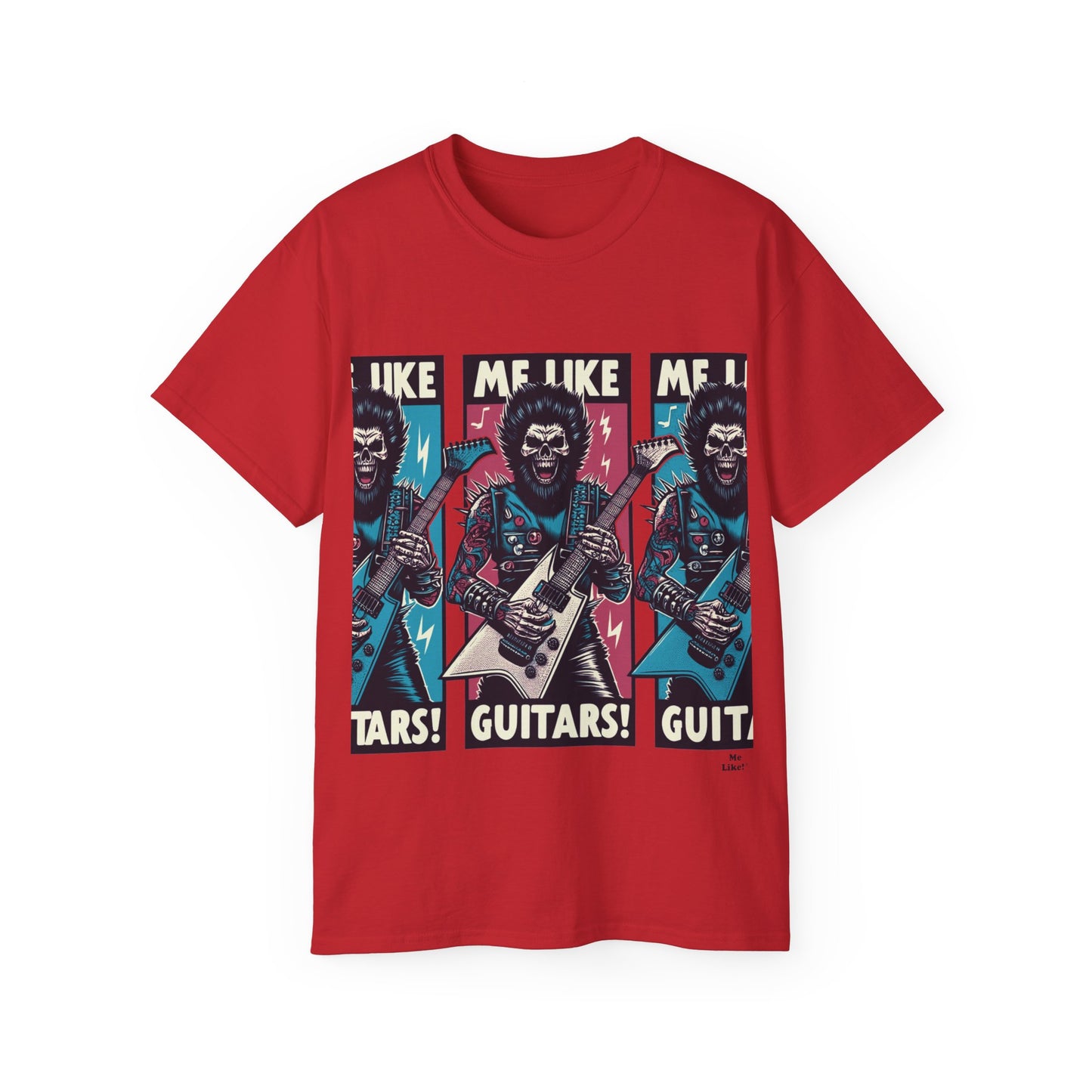 Me Like Guitars! - Unisex Ultra Cotton Tee - Heavy Metal #3