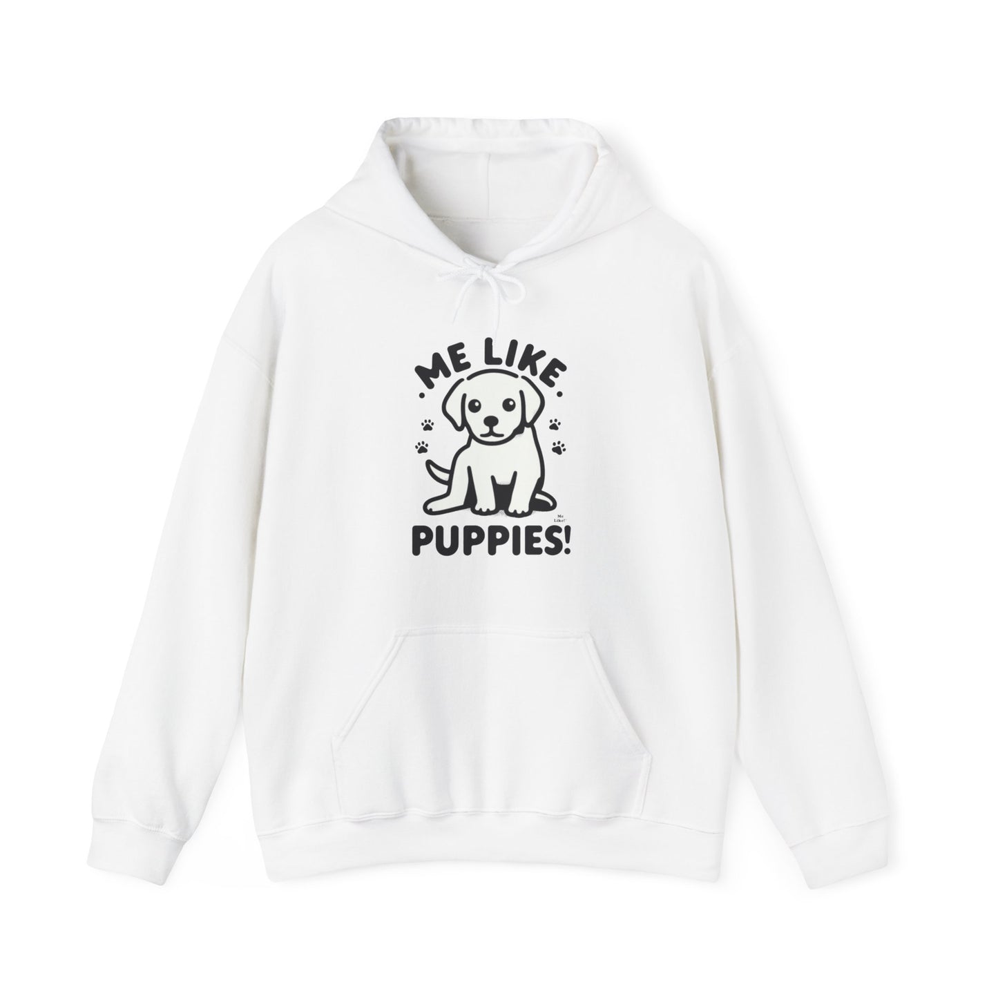 Me Like Puppies! - Unisex Heavy Blend™ Hooded Sweatshirt - (#3)