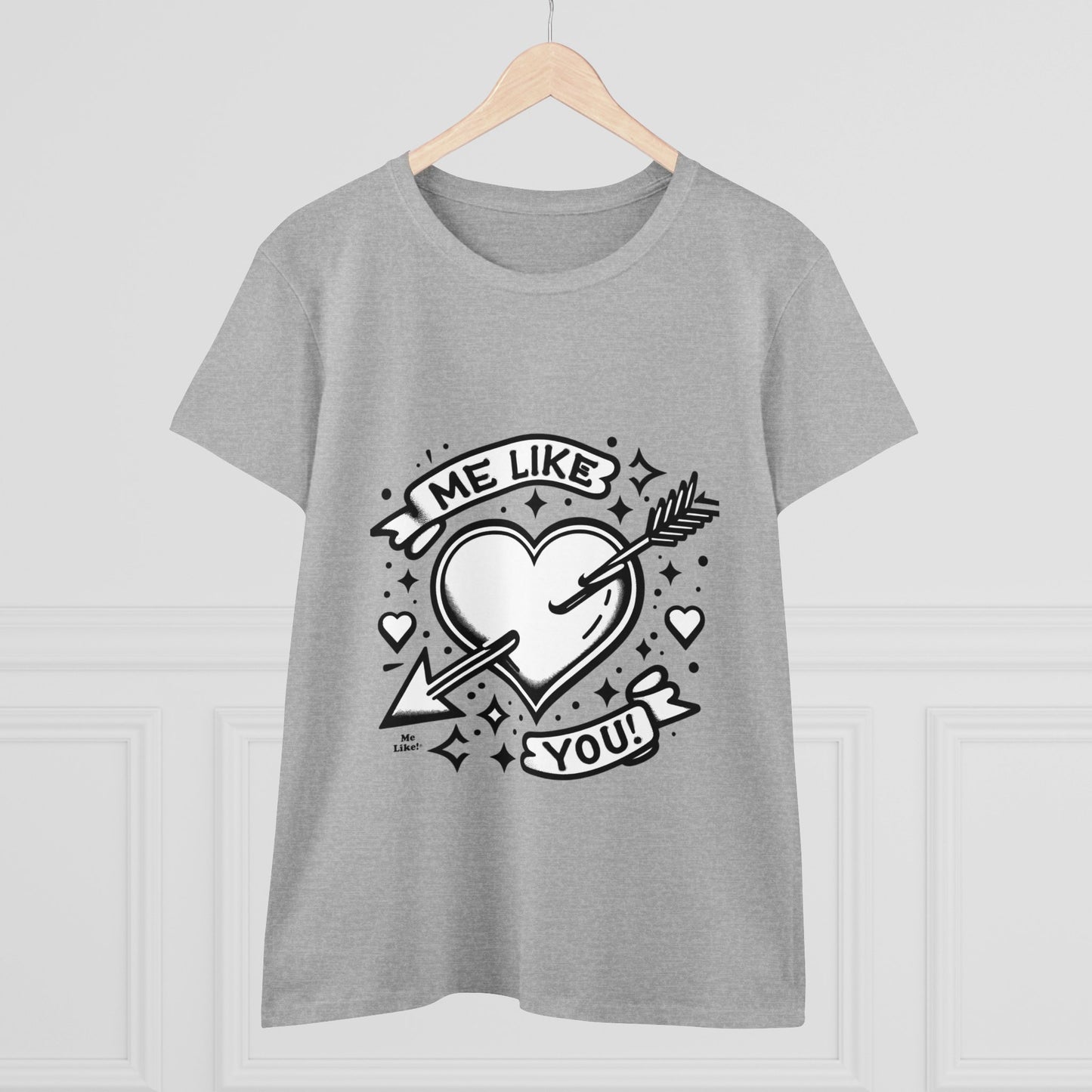 Me Like You! - Women's Heavy Cotton Tee - (Like You #1)