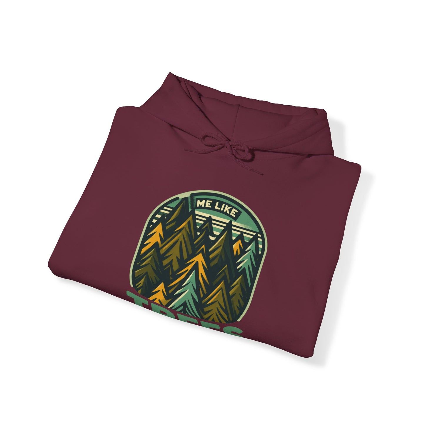 Unisex Heavy Blend™ Hooded Sweatshirt - Me Like Trees! (#4)