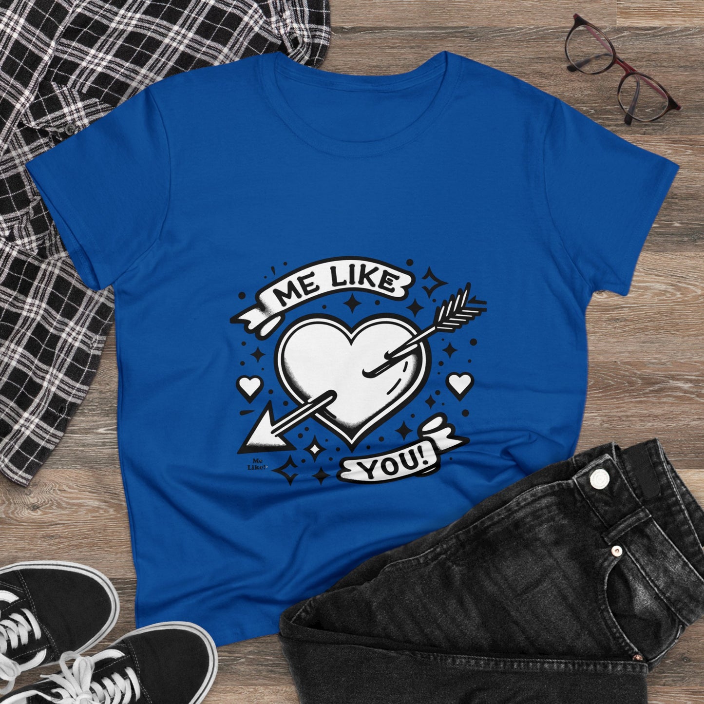 Me Like You! - Women's Heavy Cotton Tee - (Like You #1)