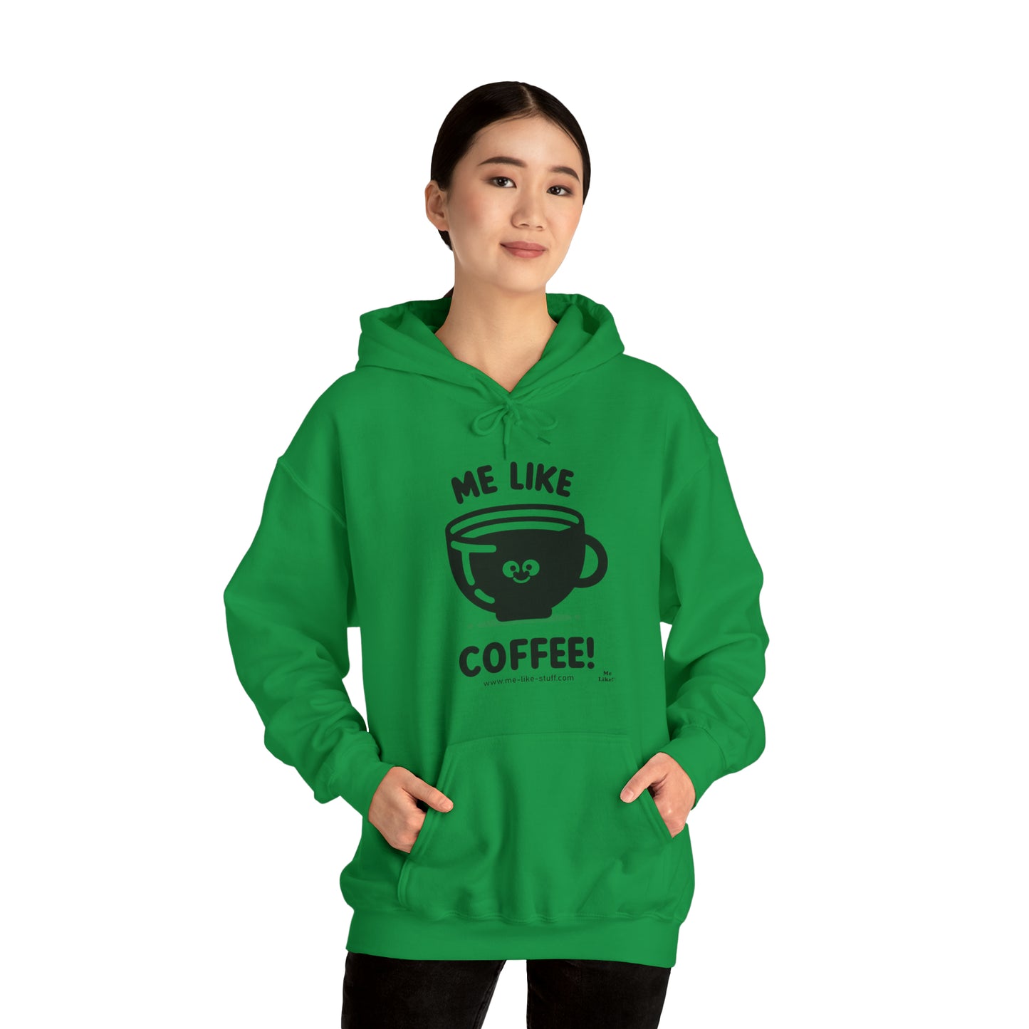 Unisex Heavy Blend™ Hooded Sweatshirt - Me Like Coffee! (#1)