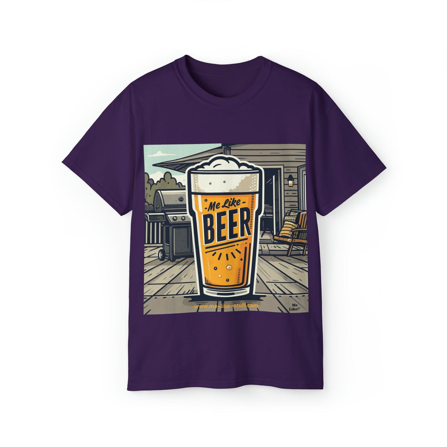 Unisex Ultra Cotton Tee - Me Like Beer! (#3)