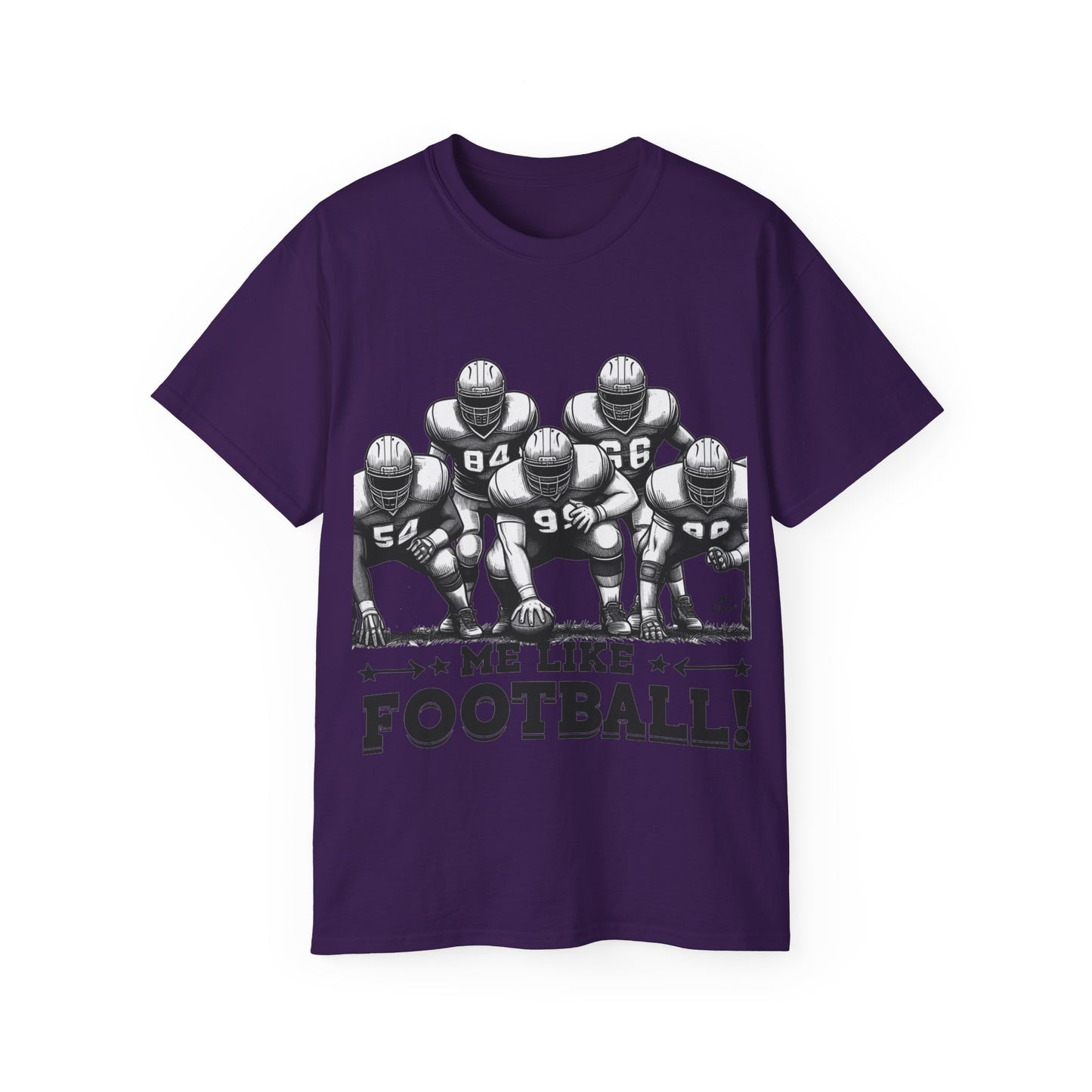 Me Like Football! - Unisex Ultra Cotton Tee - (Football #2)