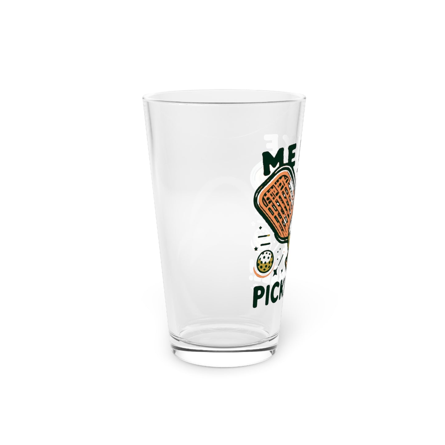 Me Like Pickleball! - Pint Glass, 16oz - (Pickleball #1)